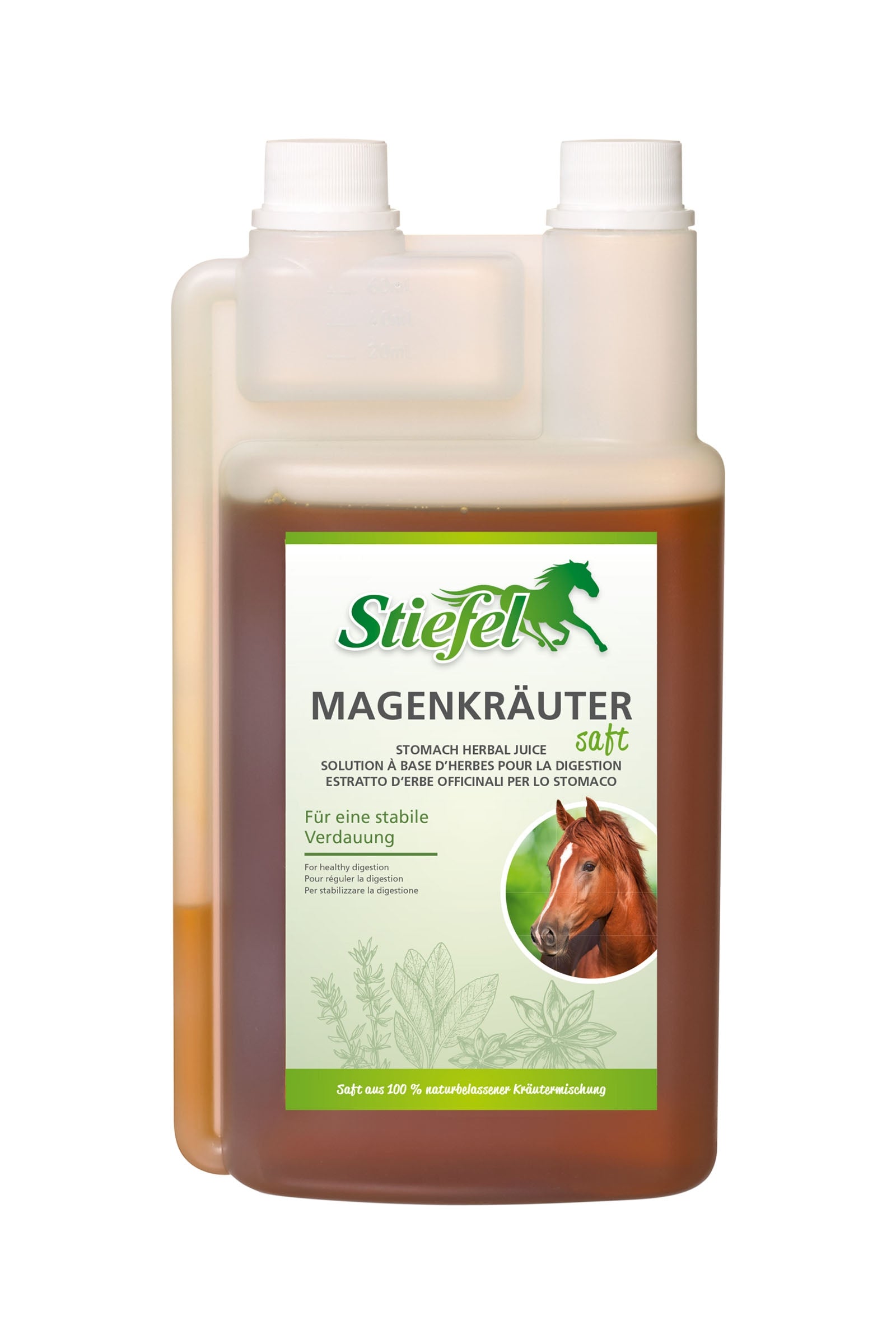 Stiefel Magenkräuter Saft, 1l Horse Feed & Nutrition