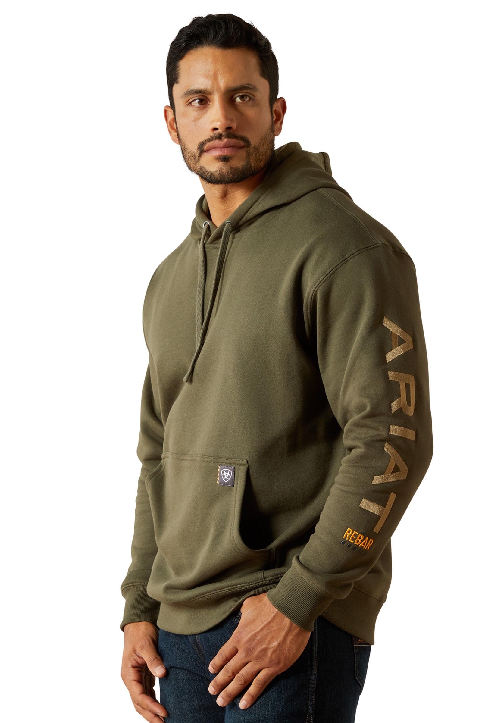 Ariat Rebar Herren Kapuzenpullover mit Grafikdruck Herren Reitbekleidung