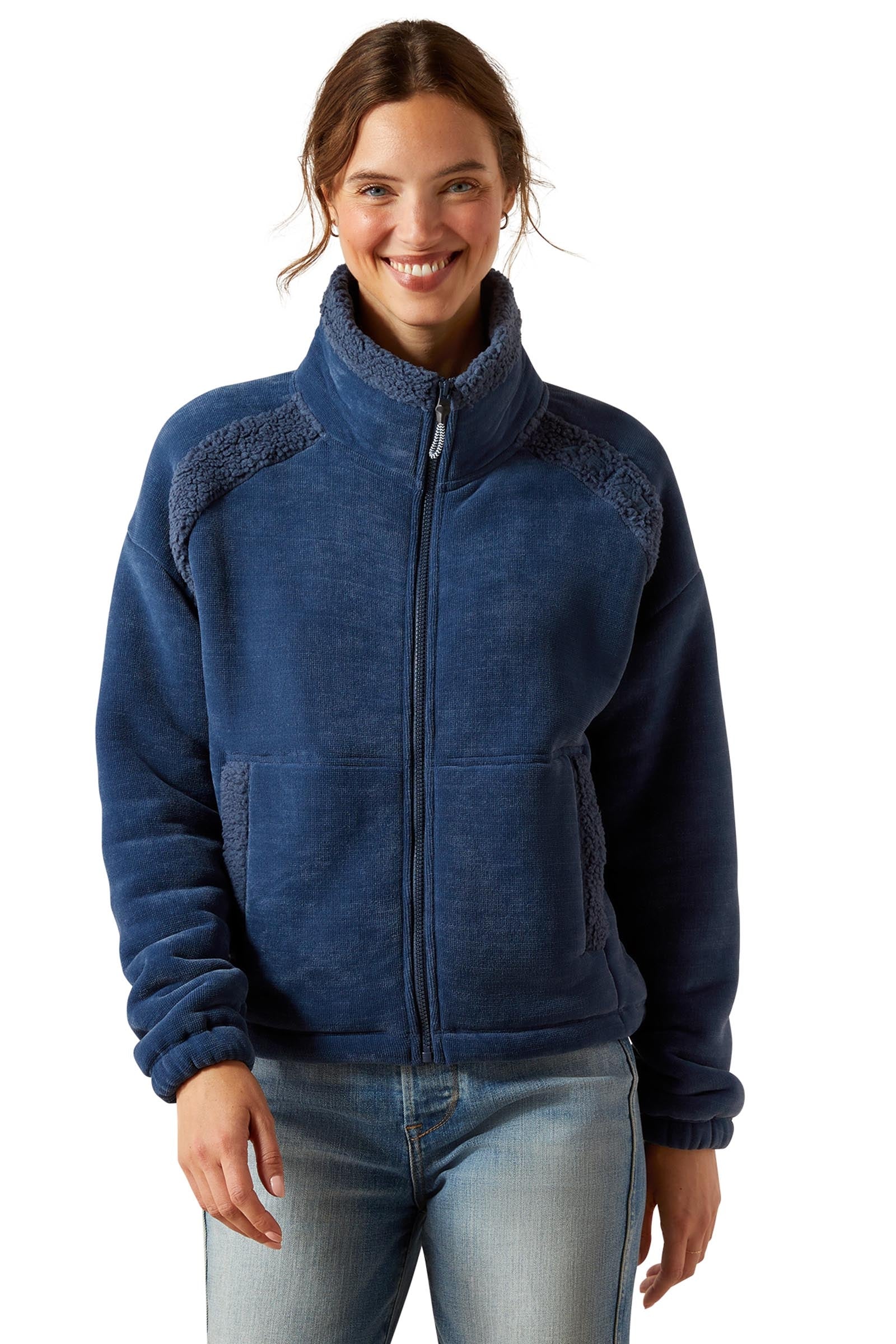 Ariat Lafayette Full Zip Sweatshirt Jacket Damen Reitbekleidung