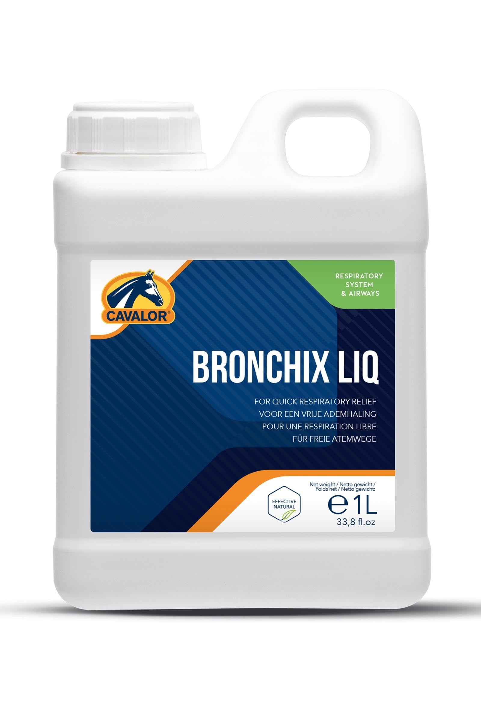Cavalor Bronchix Pulmo Liquid, Atemwege, 1l Horse Feed & Nutrition