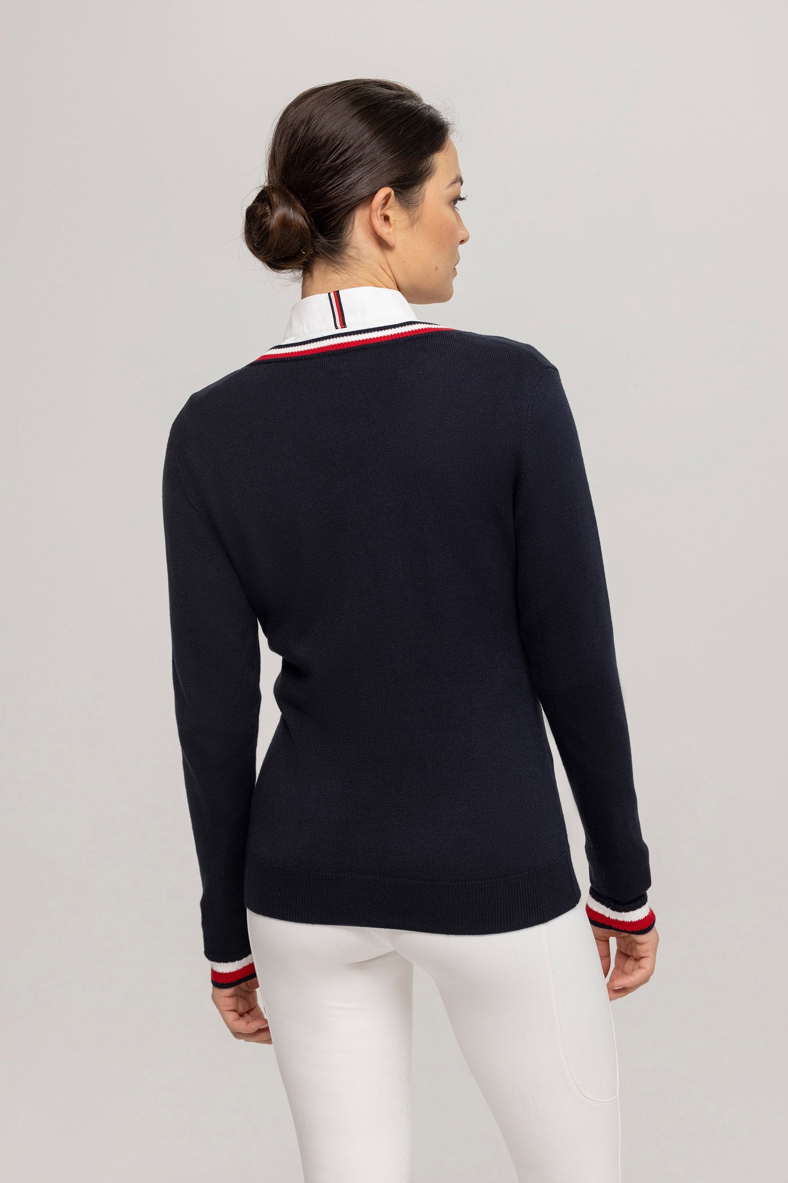 Tommy Hilfiger Equestrian Indiana Women´s V-neck Sweater Women’s Riding Clothing