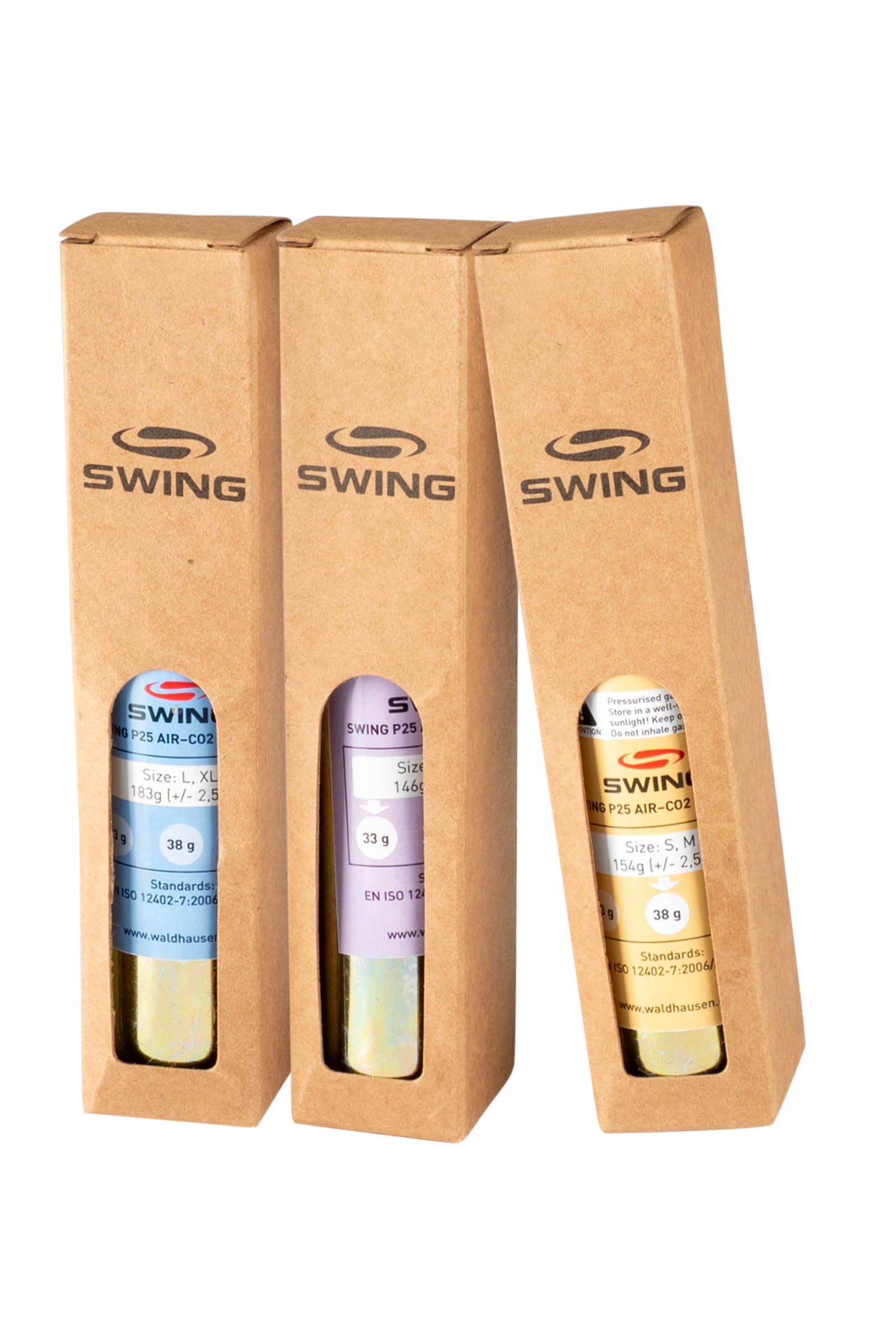 SWING Cartridge CO2 for SWING P25 AIR, XXS, XS, 33g Reithelme & Sicherheitswesten