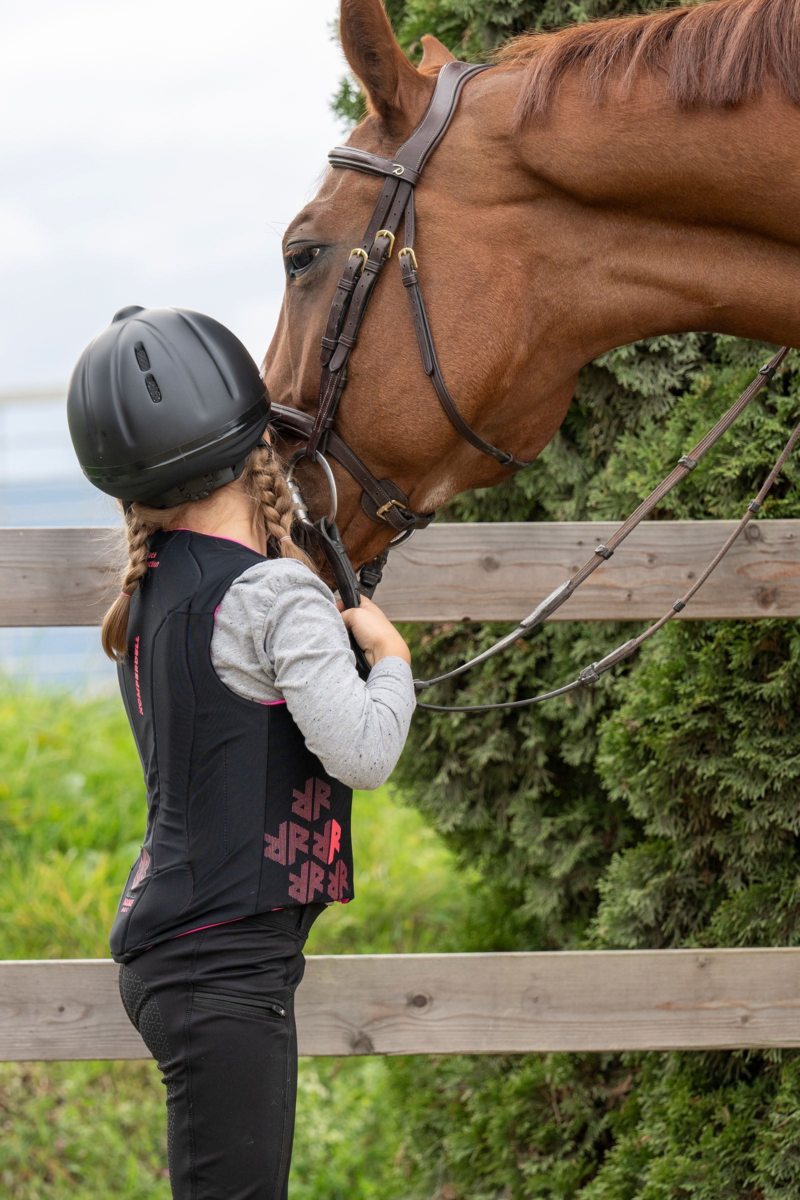 Komperdell Flex Fit Pro Junior Ballistic Vest With Back Protector Safety Equipment