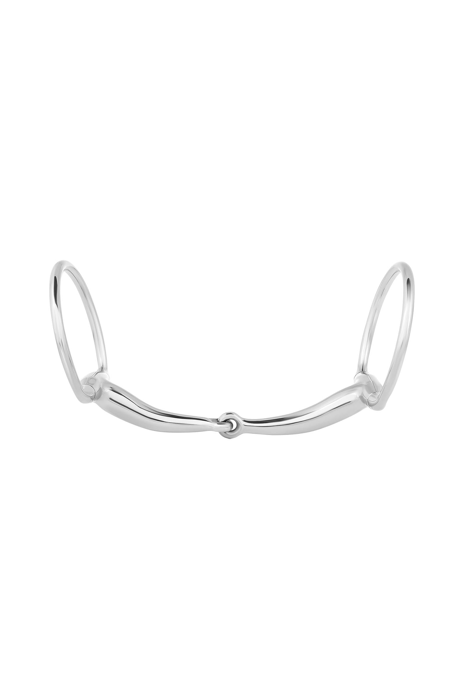 Waldhausen Eggbuttbit, Single Jt., Stainless St., 16 mm Horse Bits