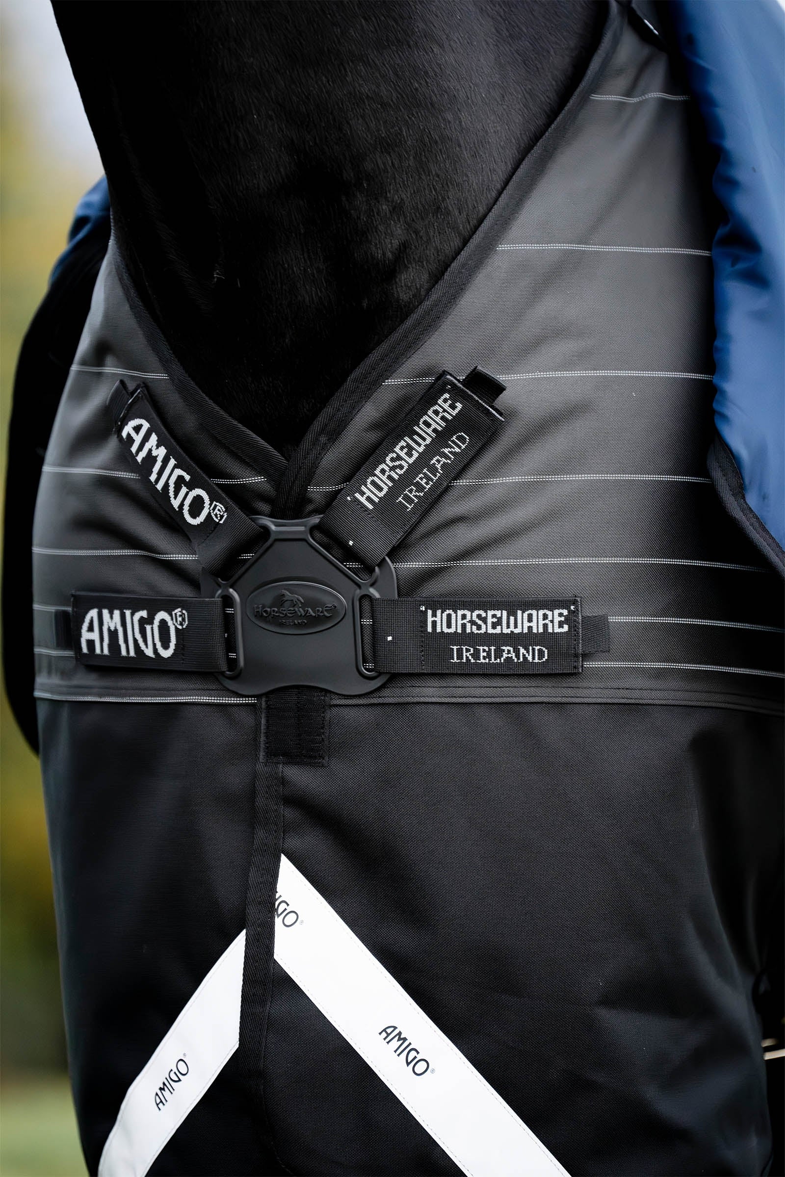 Horseware Amigo 1200D FieldSafe Reflectech Plus Turnout Rug, 100 g Horse Rugs