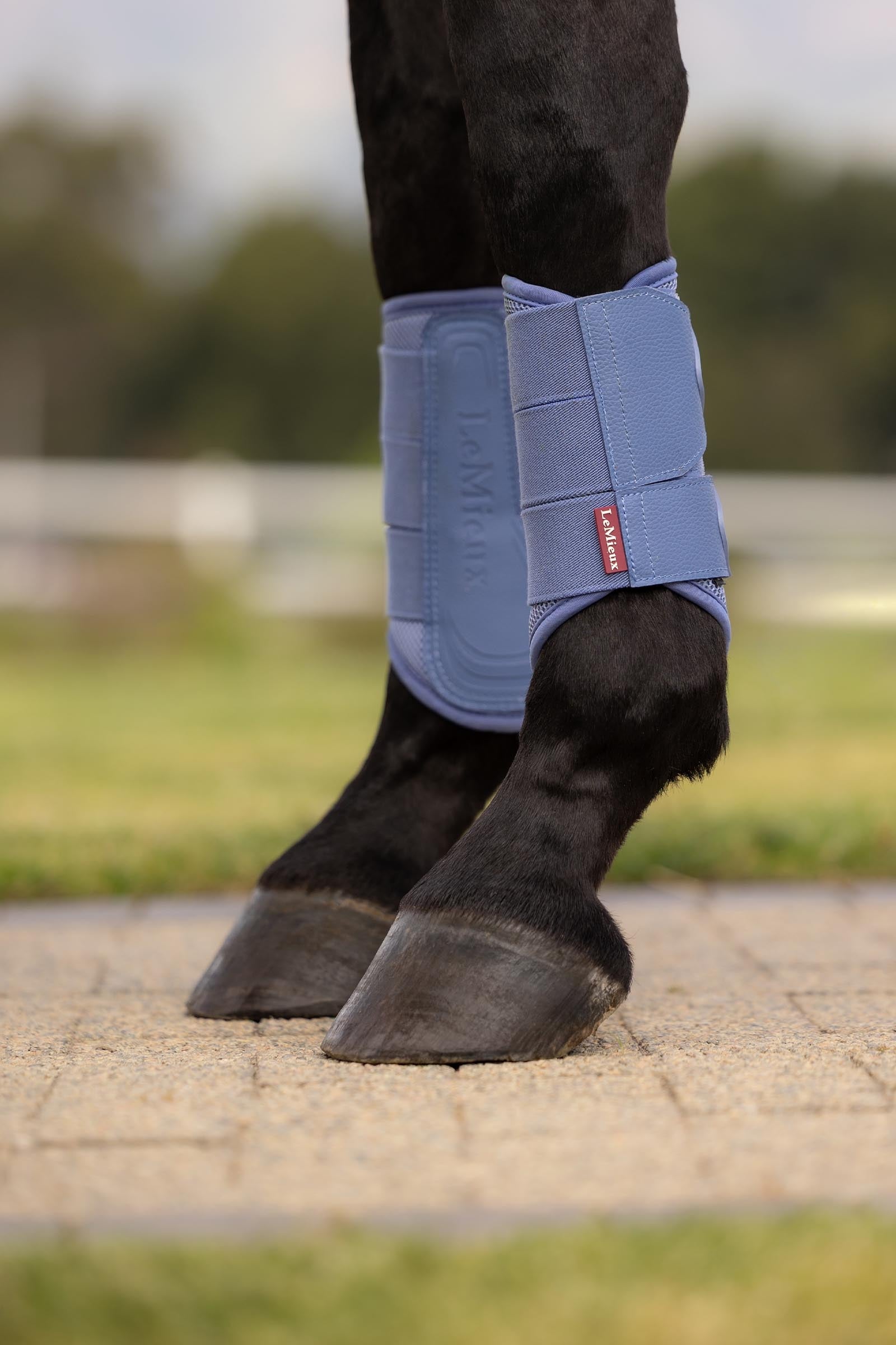 LeMieux Arika Mesh Brushing Boots Leg & Hoof Protection