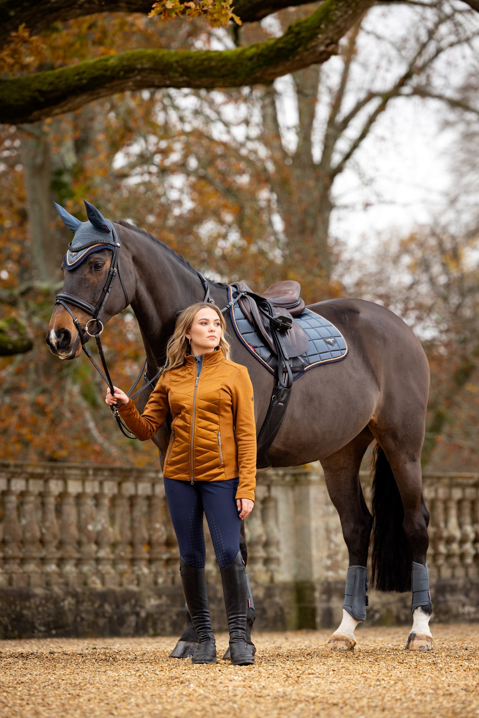 LeMieux Arika Mesh Brushing Boots Leg Protection & Hoof Protection for Horses