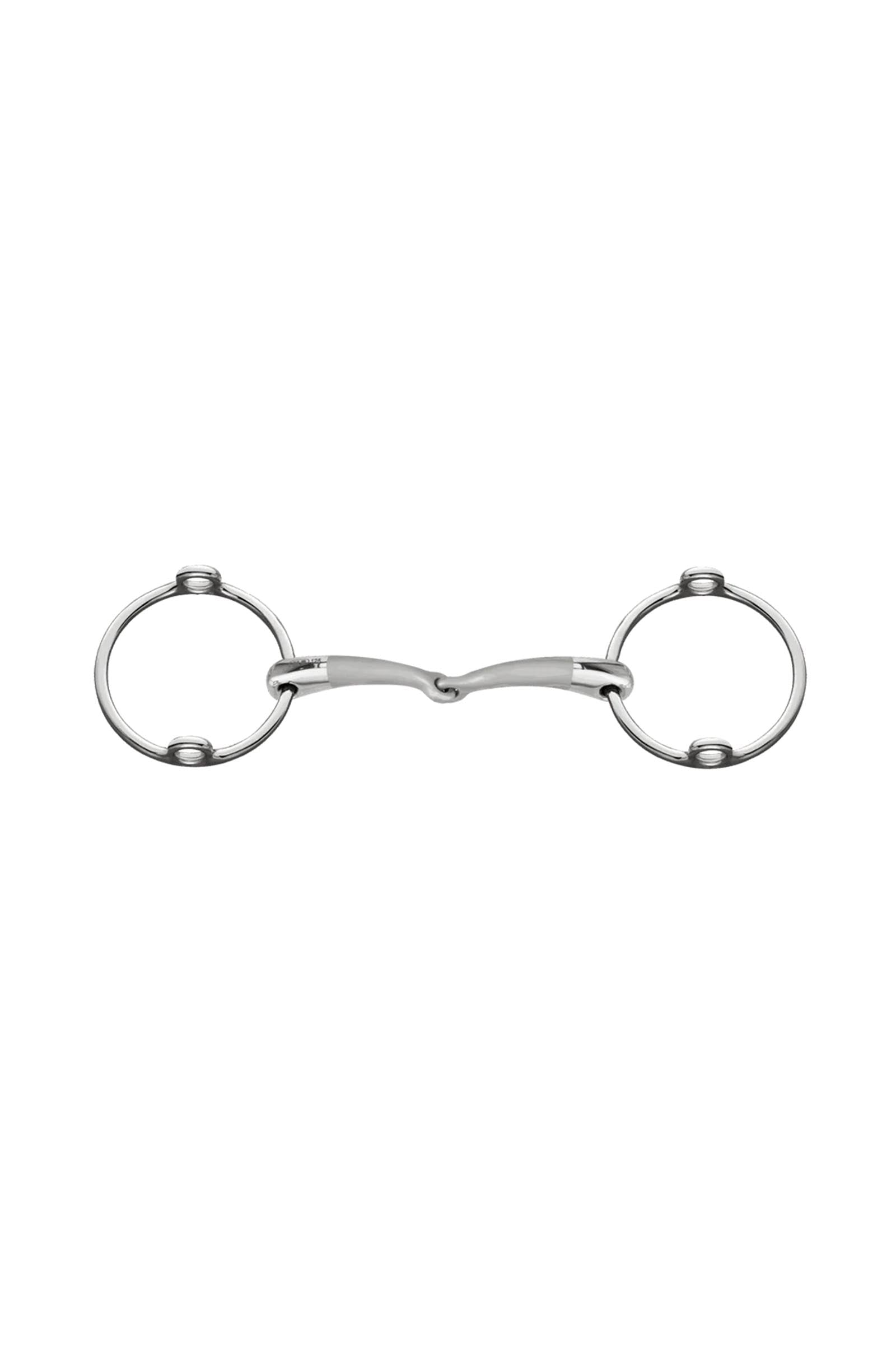 Sprenger Satinox Aufziehgebiss, einfach gebrochen, 14 mm, Edelstahl Gebisse