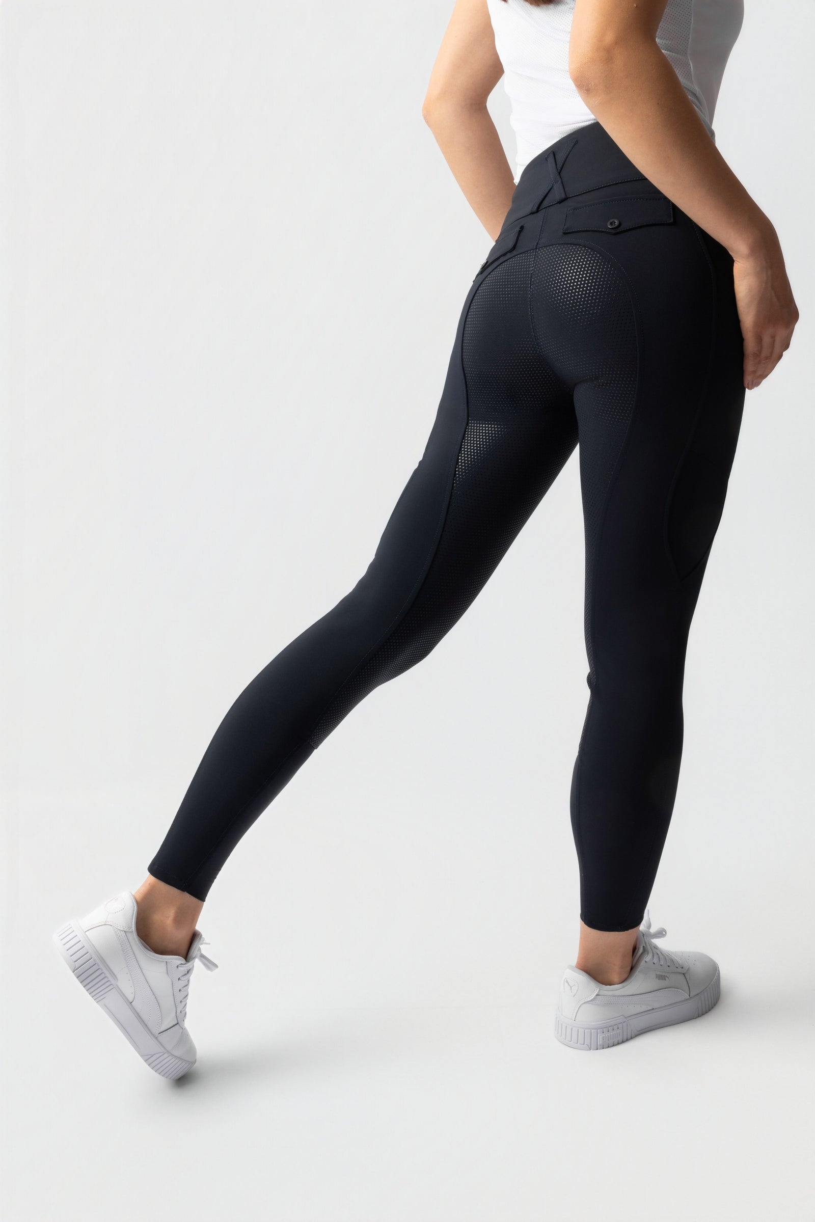 Horze Leonie Damenreithose mit Vollbesatz aus Silikon UPF 40+ Womens Breeches