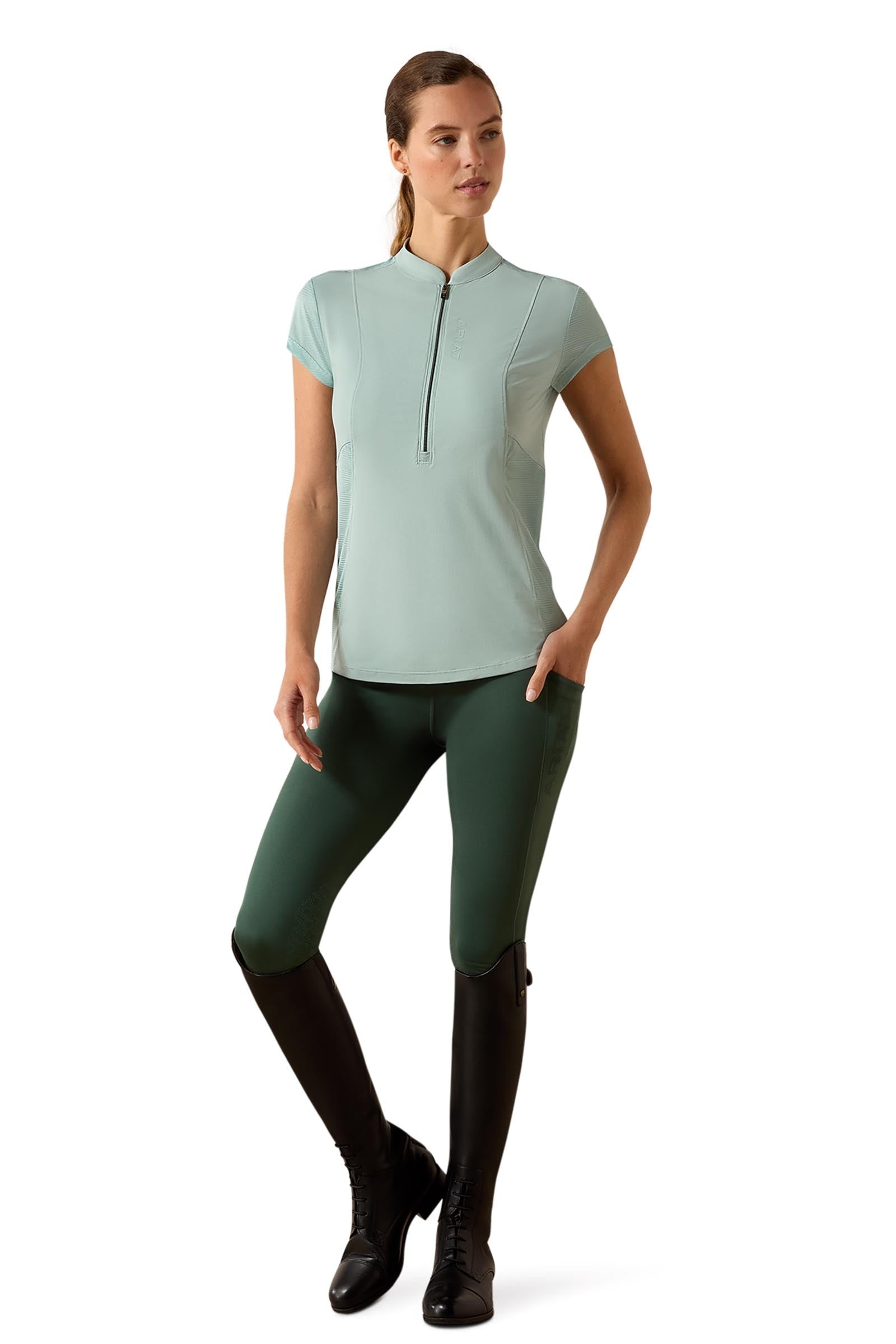 Ariat Breathe Women's Baselayer With 1/2 Zip Women’s Riding Clothing