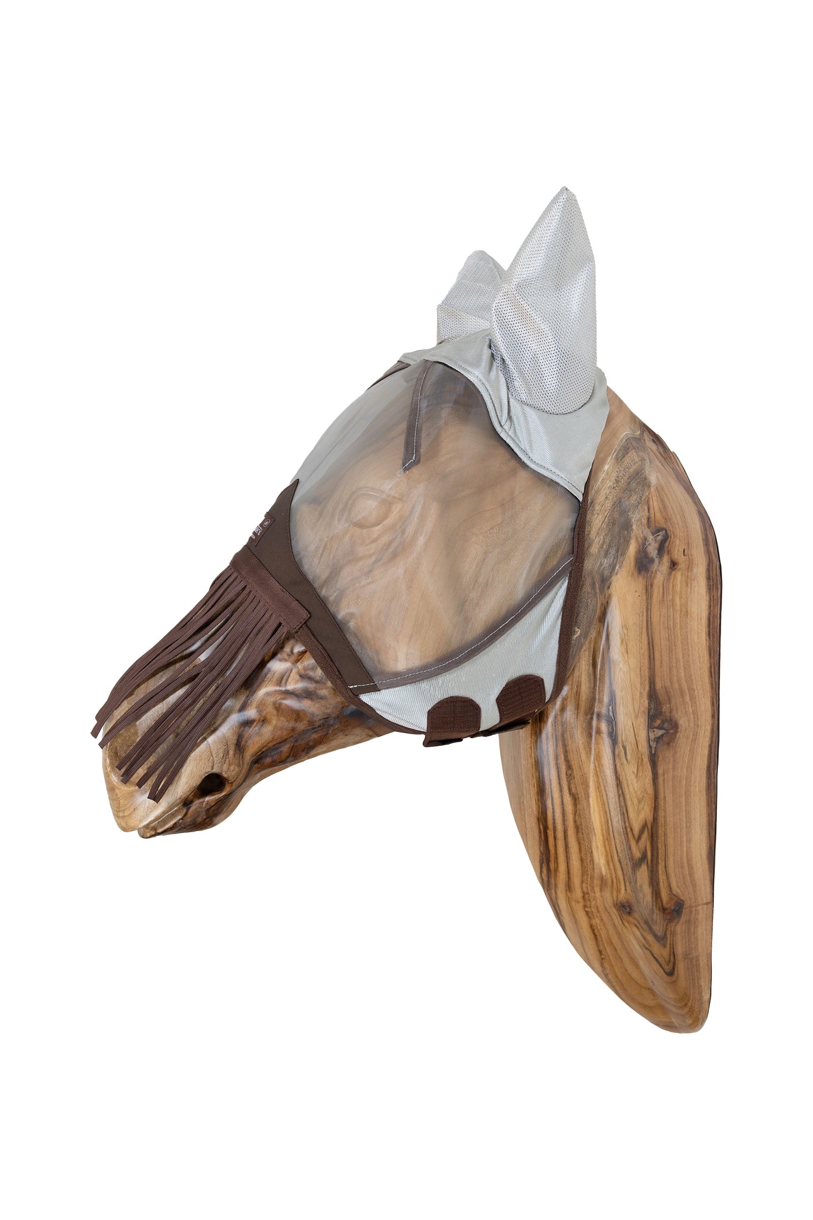 Kentucky Horsewear Fly mask classic with ears & nose tassels Antifly Protection for Horses