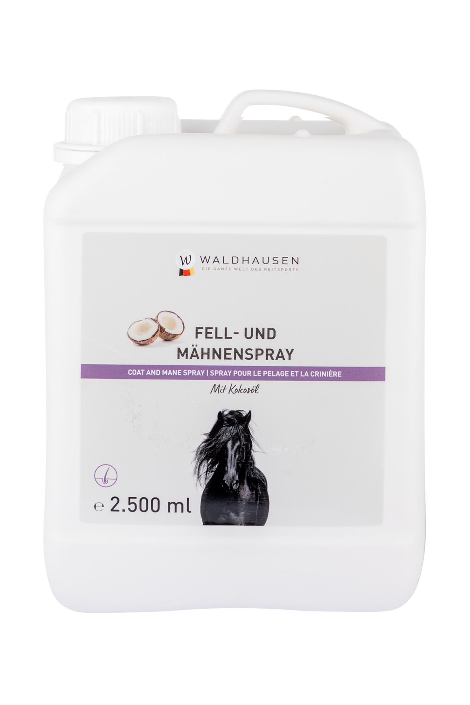 Waldhausen Schweif- und Mähnenspray mit Kokosöl, 2500ml Pflege