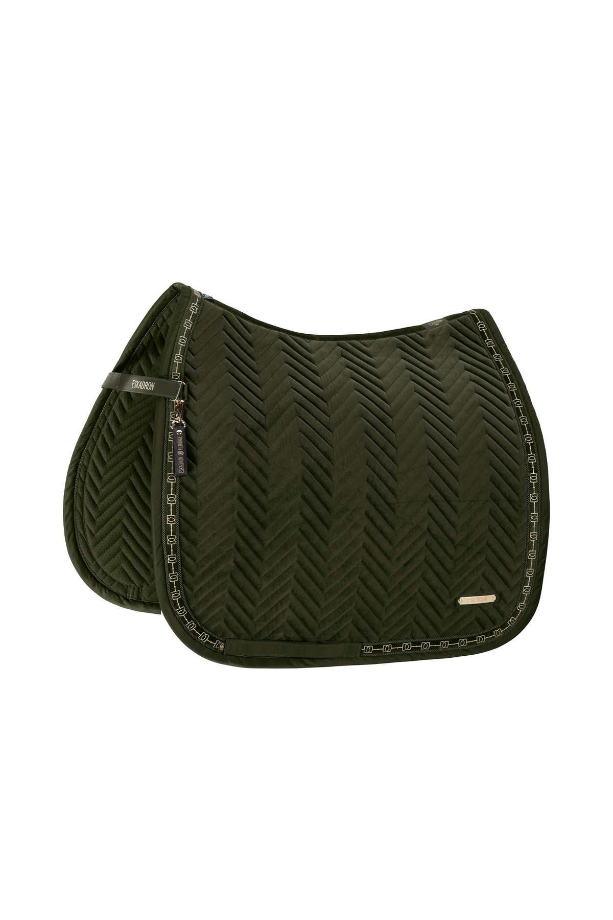Eskadron Heritage 26/27 Velvet Dressage Saddle Pad Saddle Pads