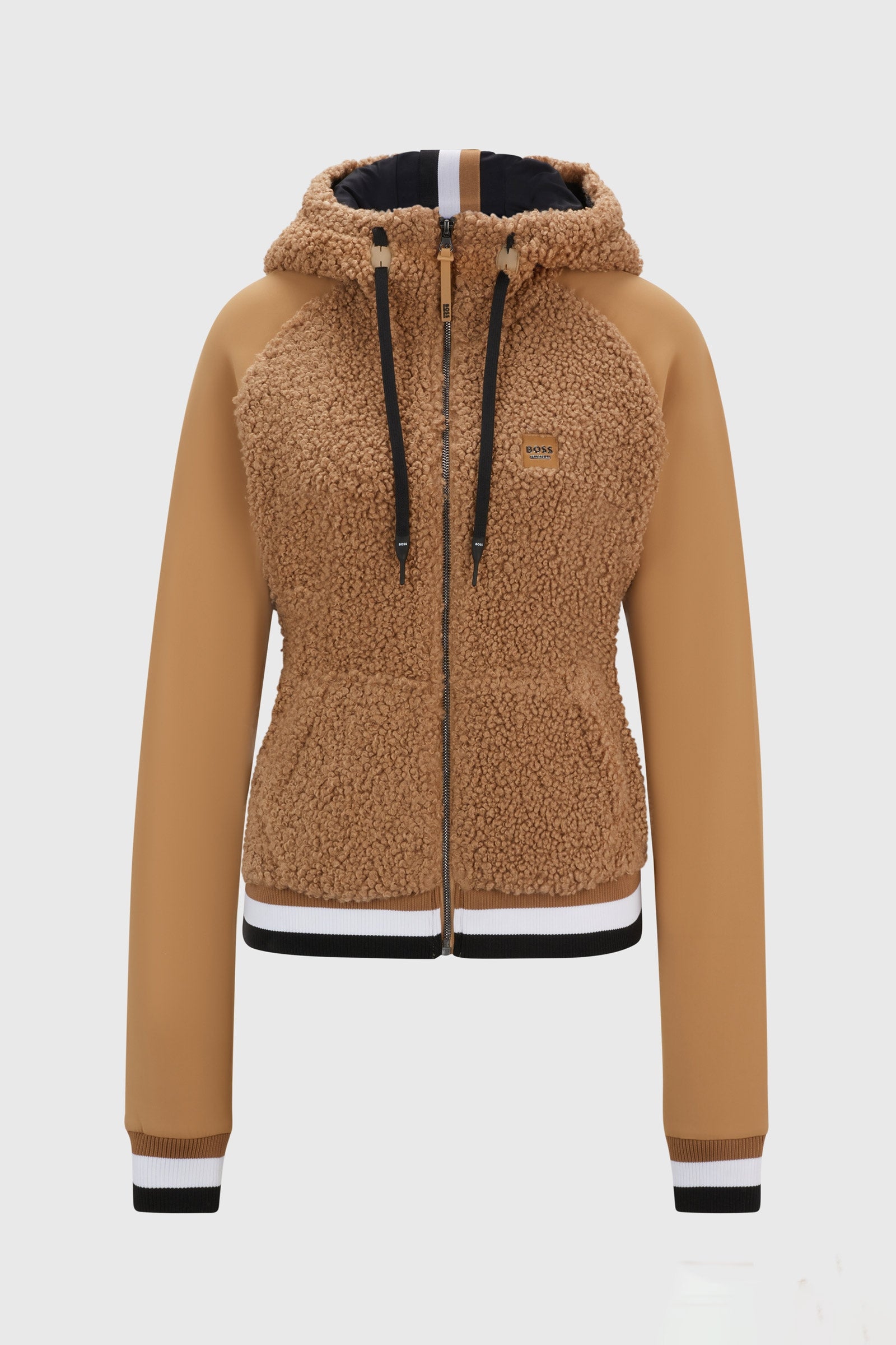 BOSS Equestrian Boss Riva Teddy Hybrid Zip Hoodie Damen Reitbekleidung