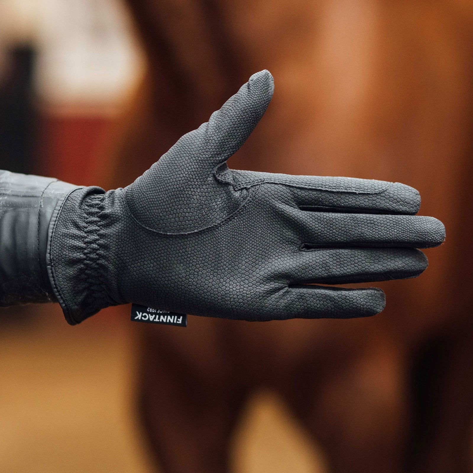 Finntack Pro Orlando synthetic leather gloves Racing Tack