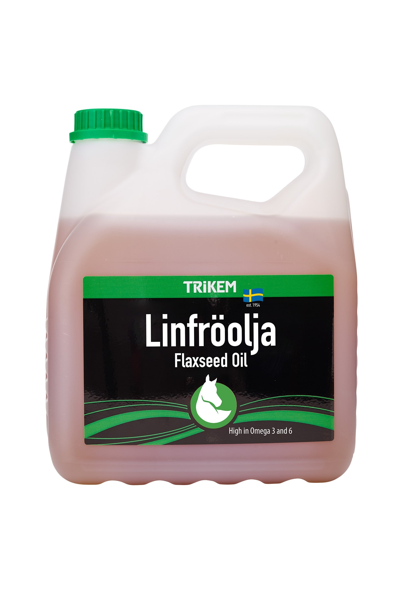 Trikem Flaxseed Oil, 3000ml Horse Feed & Nutrition