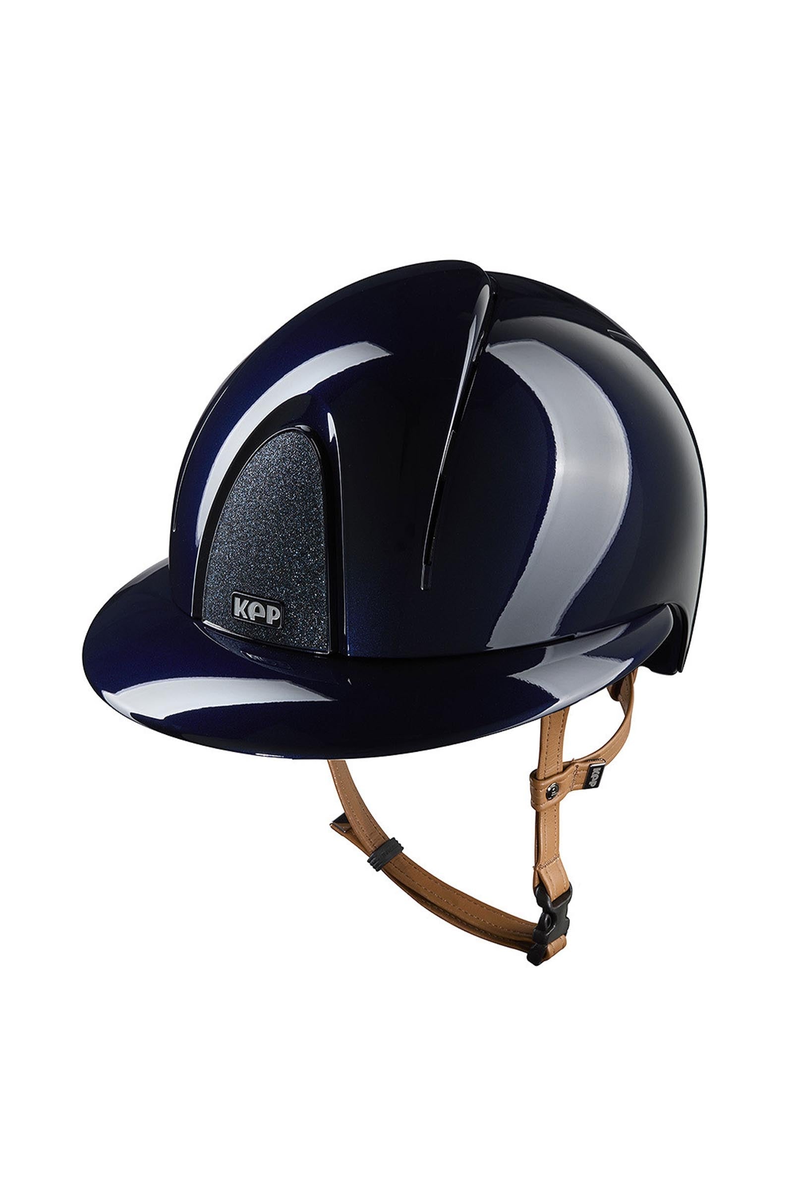 KEP Helmets KEP NOVA ABS Metal Polish/Beige/Star Polo Riding Helmet Safety Equipment