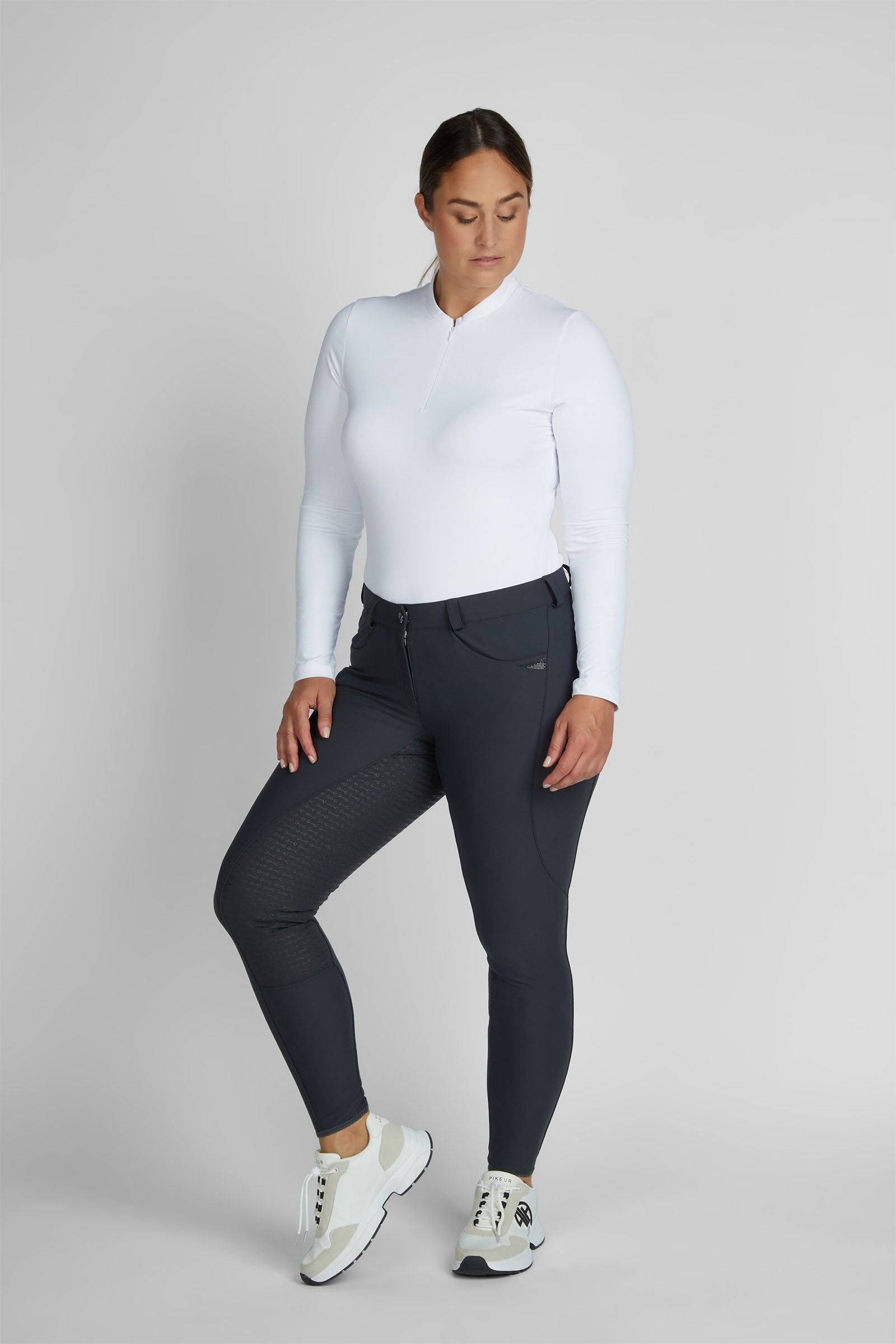 Pikeur Laure Midwaist Full Grip Breeches Womens Breeches
