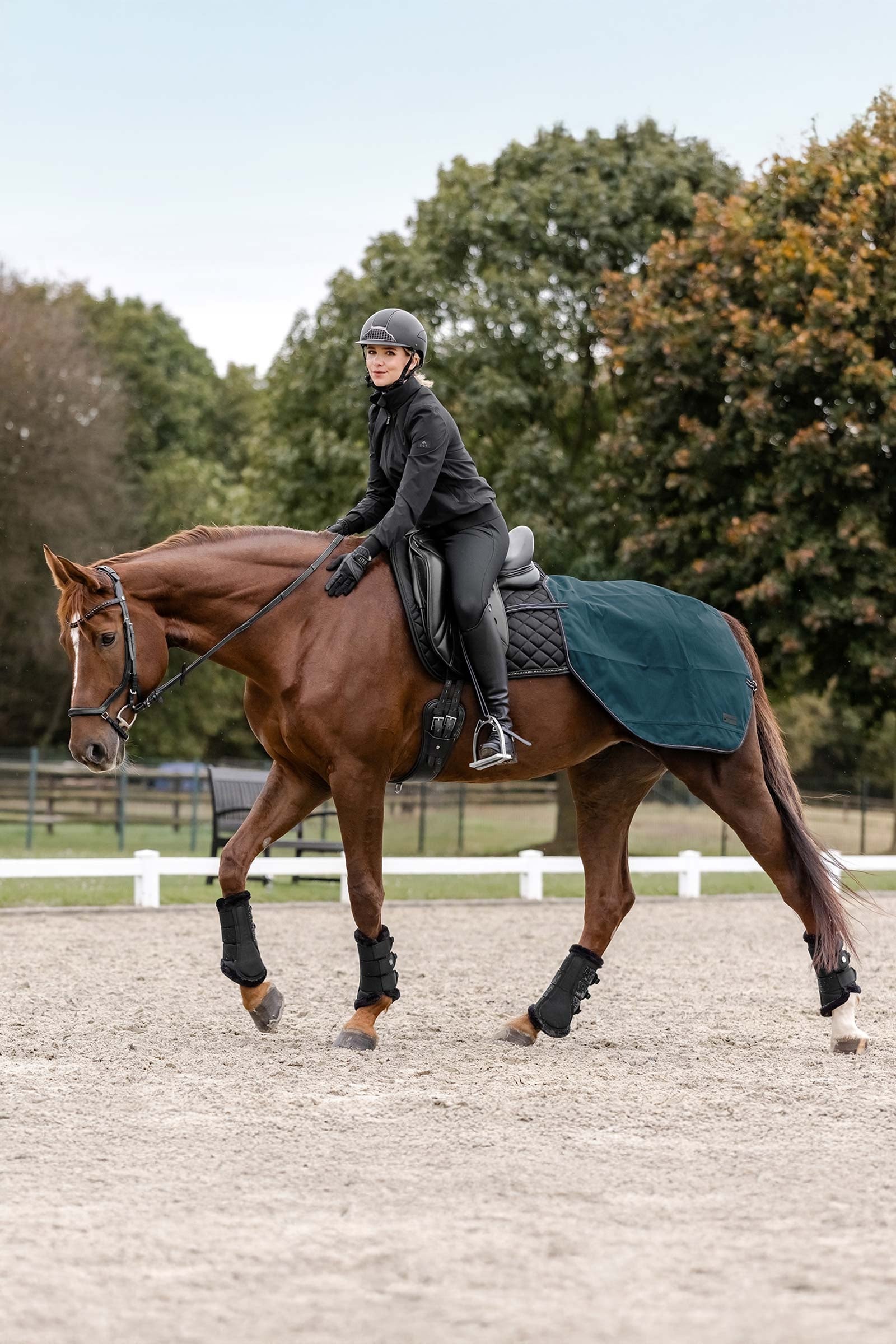 Waldhausen Salzburg Excercise Rain Rug,  50 g Horse Rugs