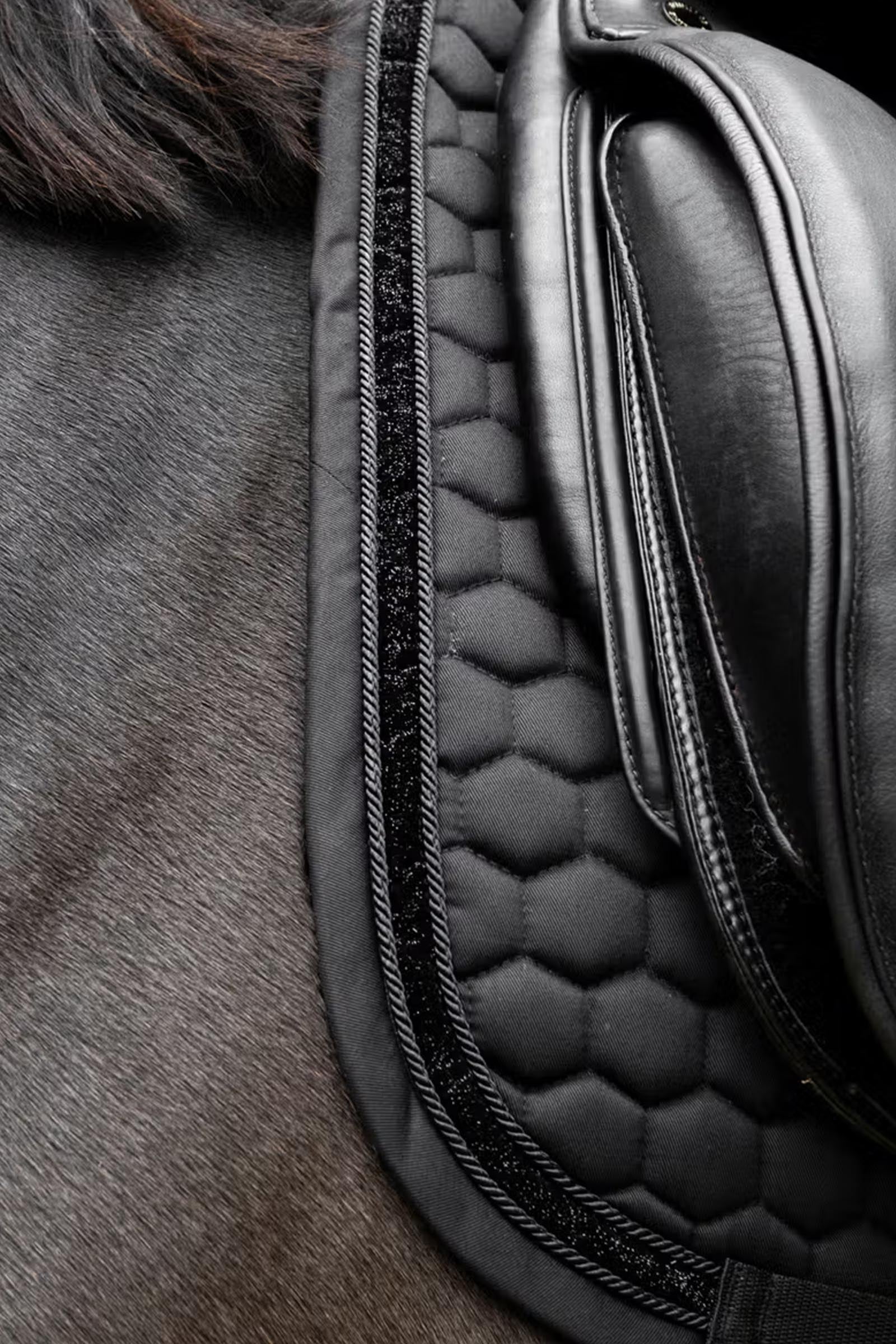 Kentucky Horsewear Kentucky Horseware Glitter Band Dressage Saddle Pad Saddle Pads