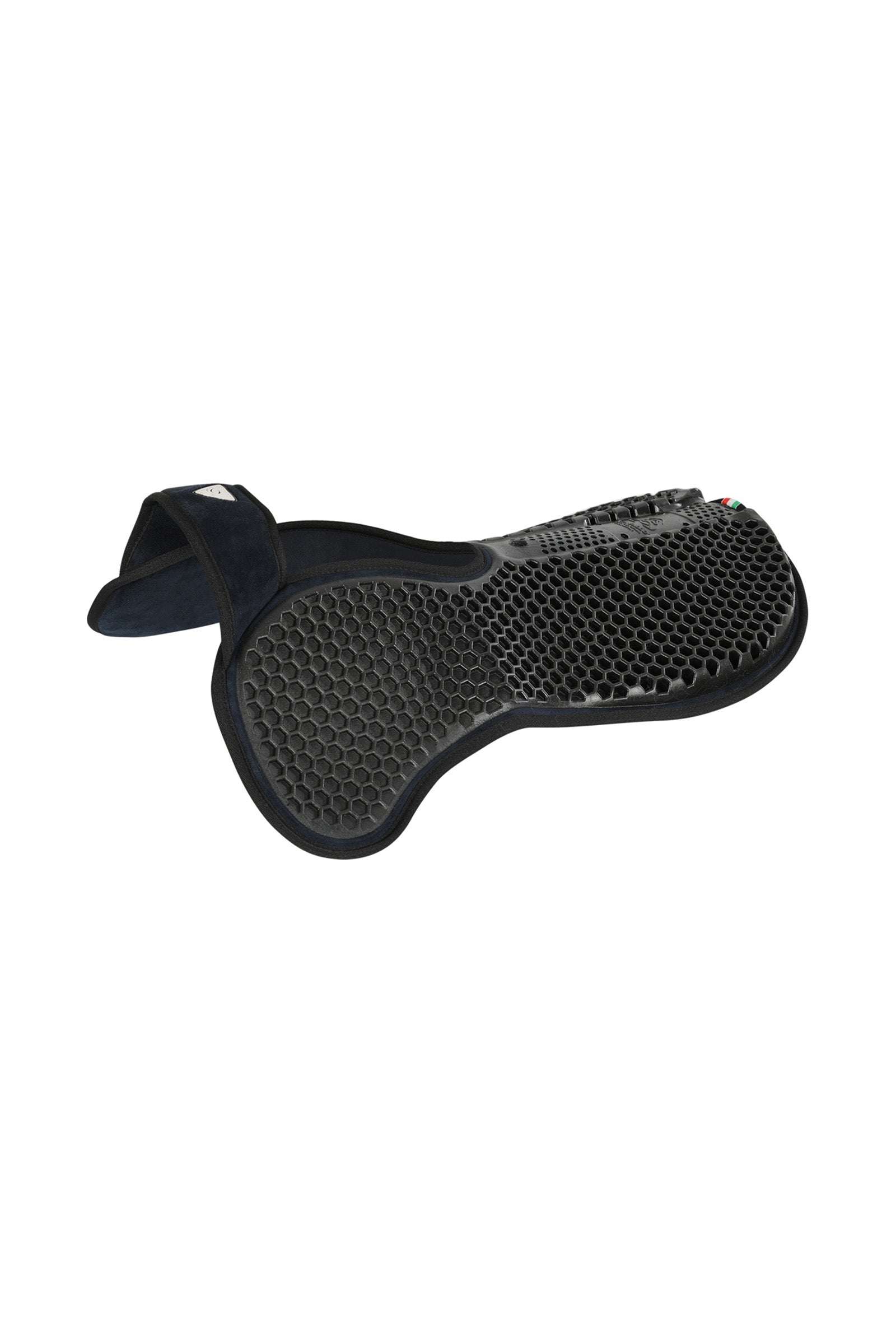 Acavallo Widerristfreies Hexagonales Gel Pad mit Mikrofaser und Hintererhöhung Schabracken