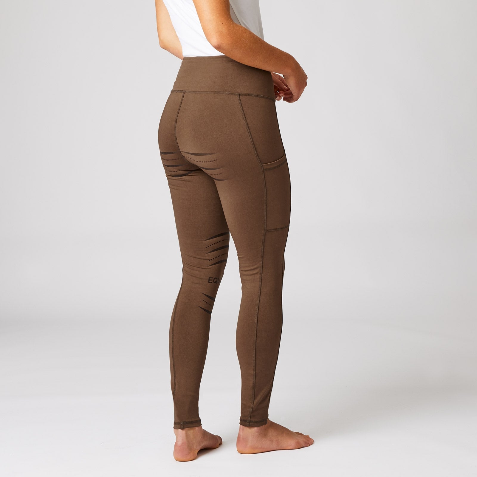 Horze Reitleggings für Damen mit Silikonvollbesatz und Handytaschen Womens Breeches