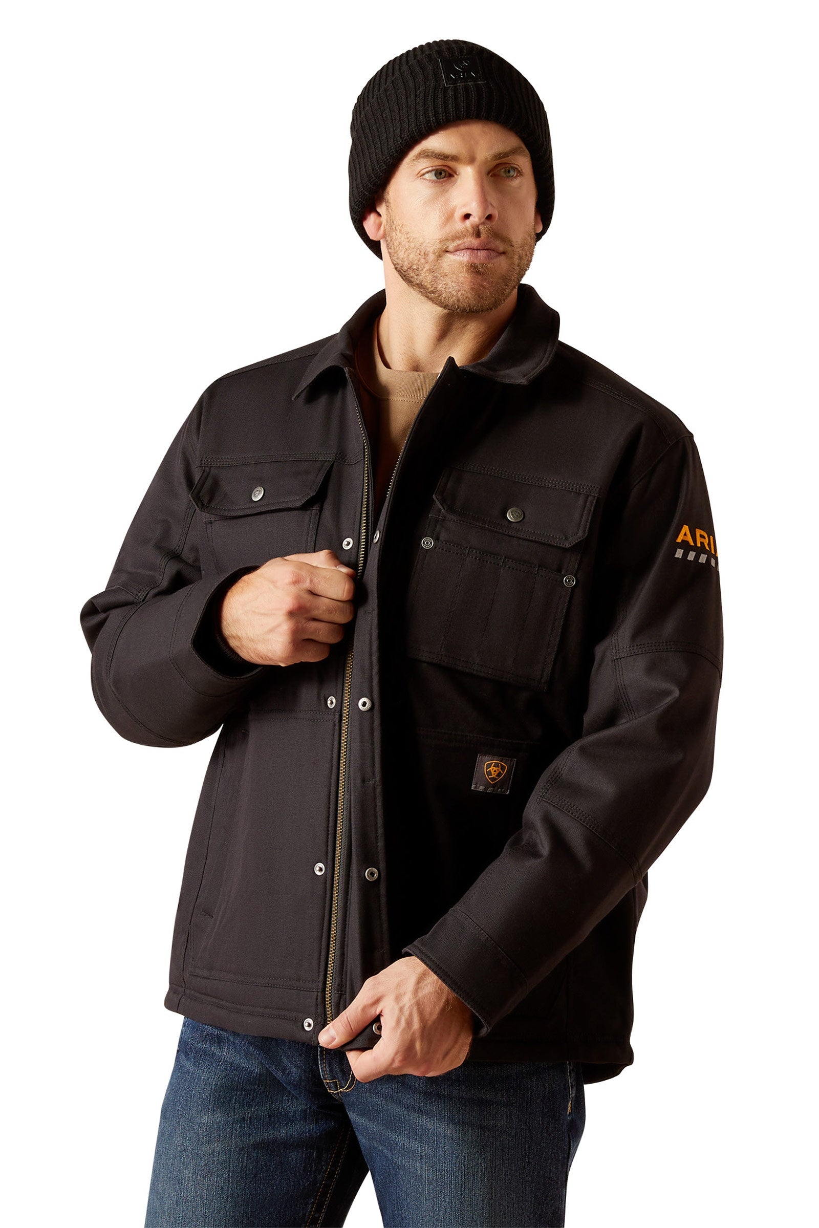 Ariat Rebar DuraCanvas Sherpa Herren Jacke Herren Reitbekleidung