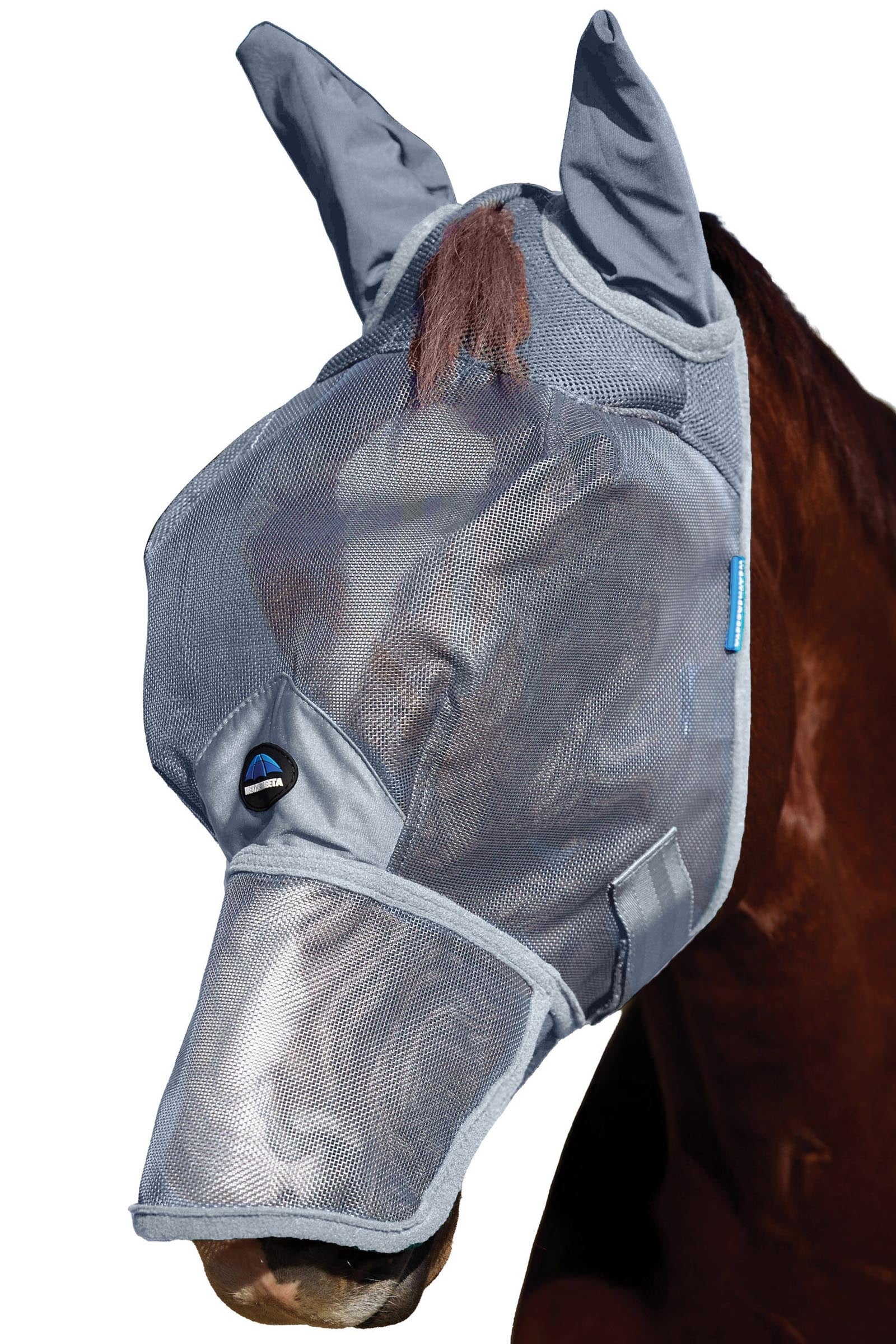 Weatherbeeta Comfitec Durable Mesh Fliegenmaske mit Ohren und Nase Fliegenschutz