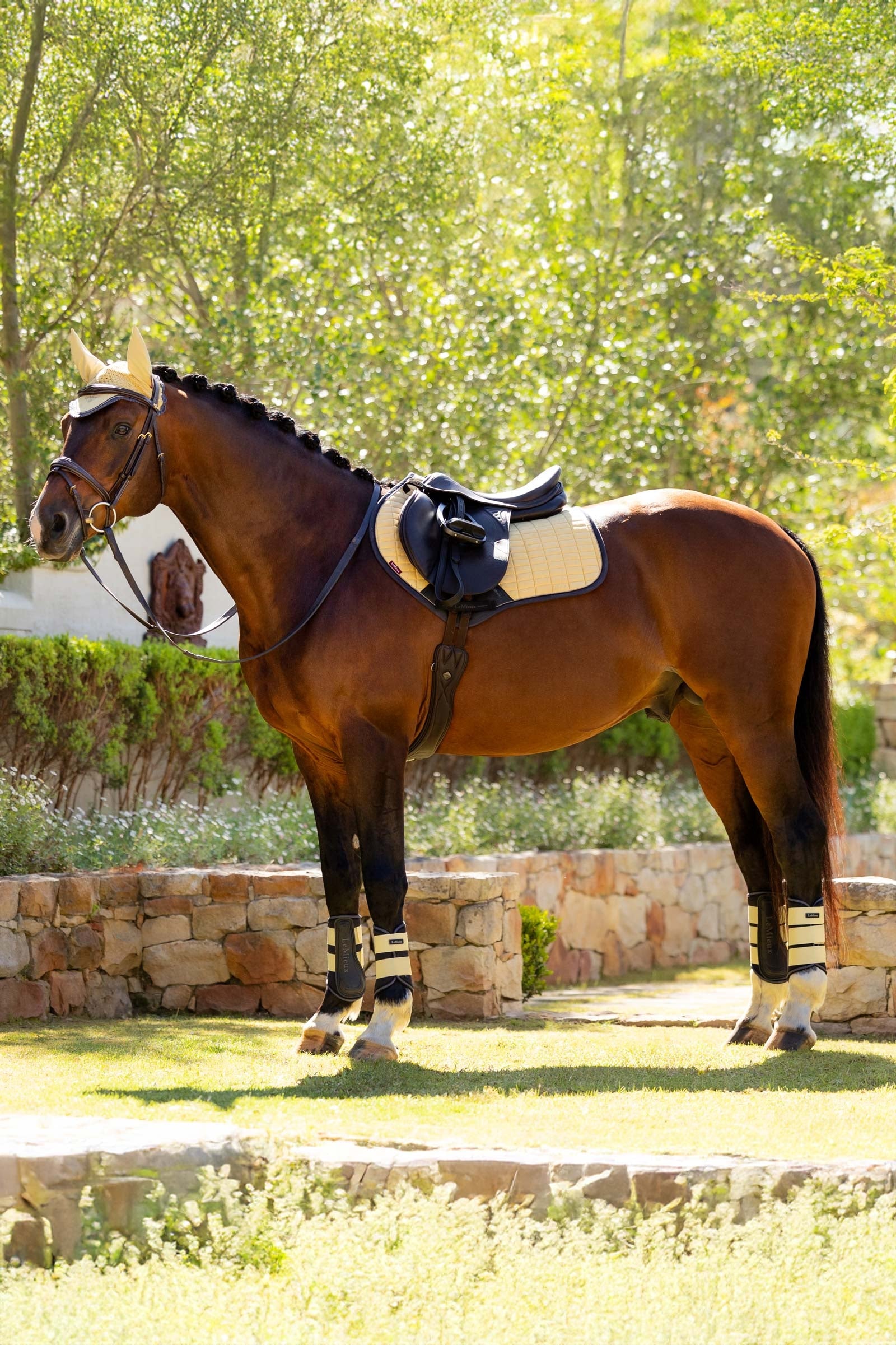 LeMieux Suede Square Close Contact Saddle Pad Saddle Pads