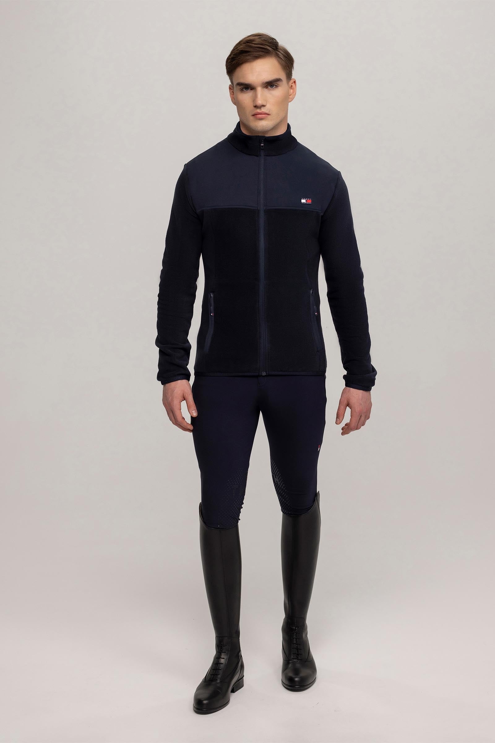 Tommy Hilfiger Equestrian Michigan Men´s Fleece Jacket Mens Riding Clothing