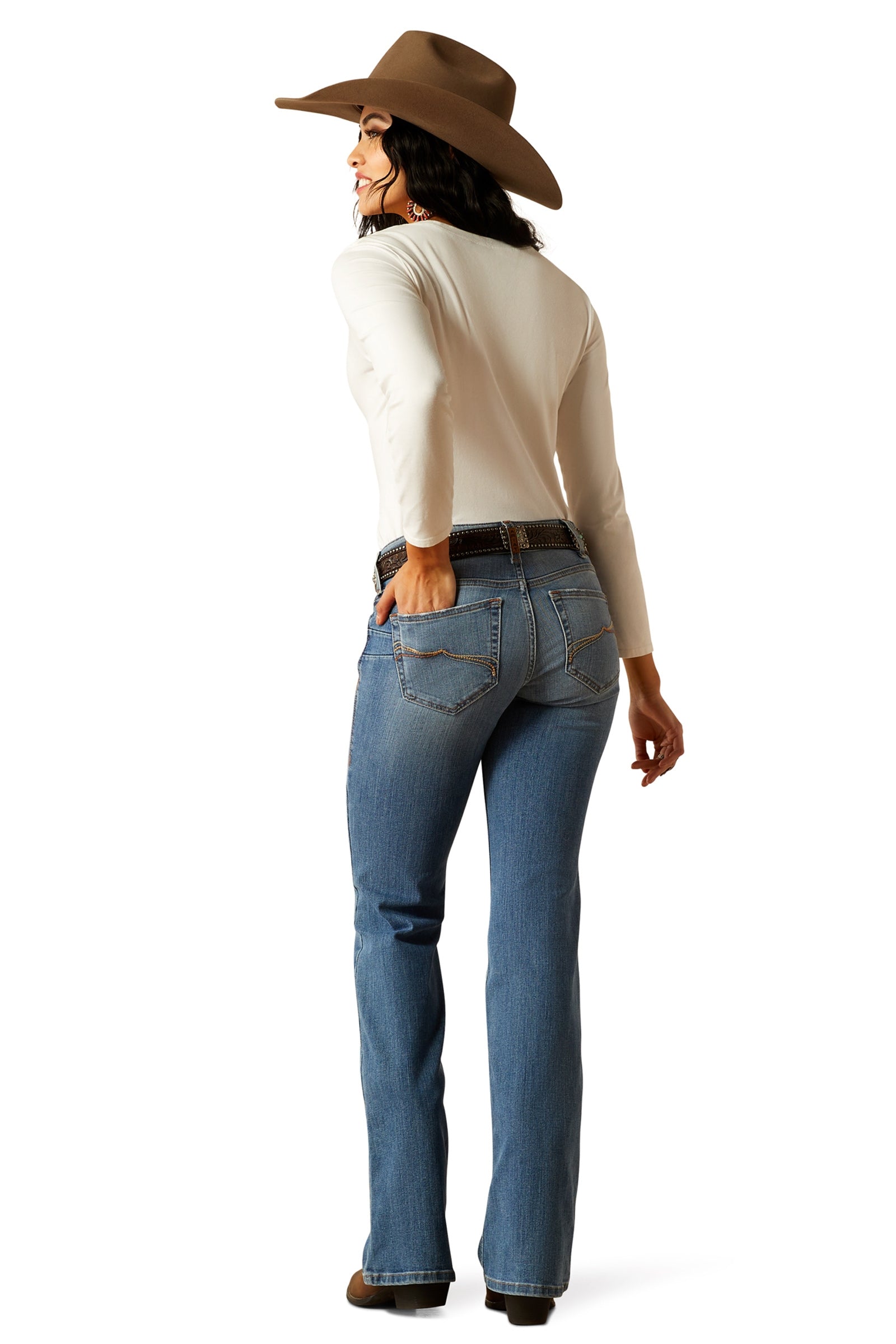 Ariat MR Allison Boot Cut Jeans Womens Breeches