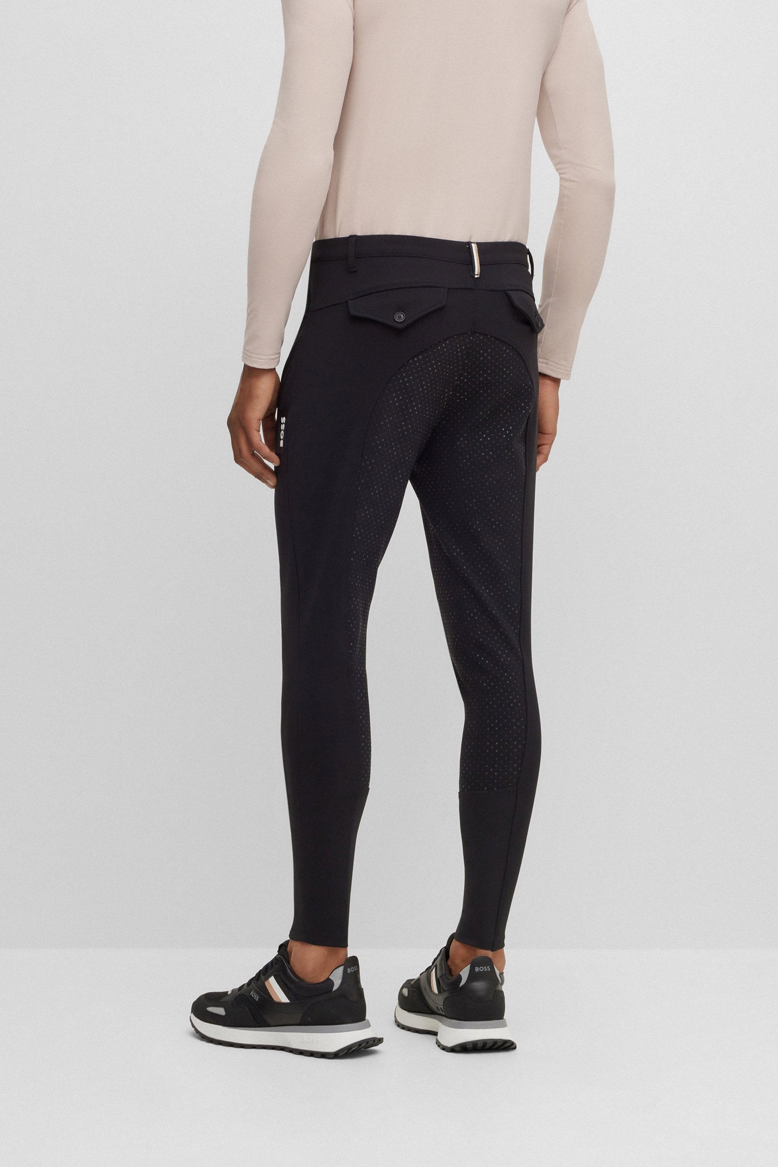 BOSS Equestrian Boss Jim Full Grip Breeches Mens Riding Clothing