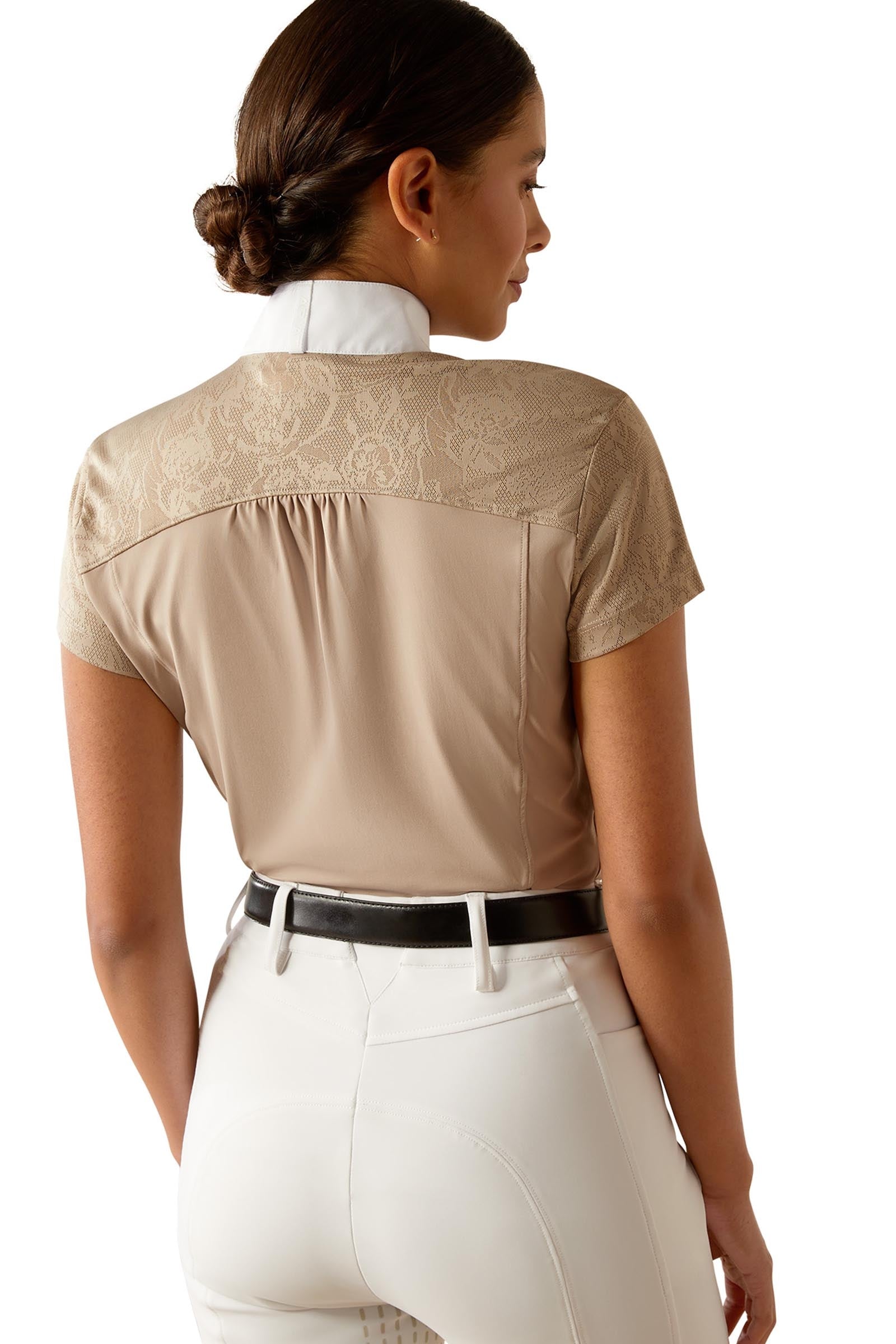 Ariat Bellatrix Women's Short Sleeve Show Shirt Women’s Riding Clothing