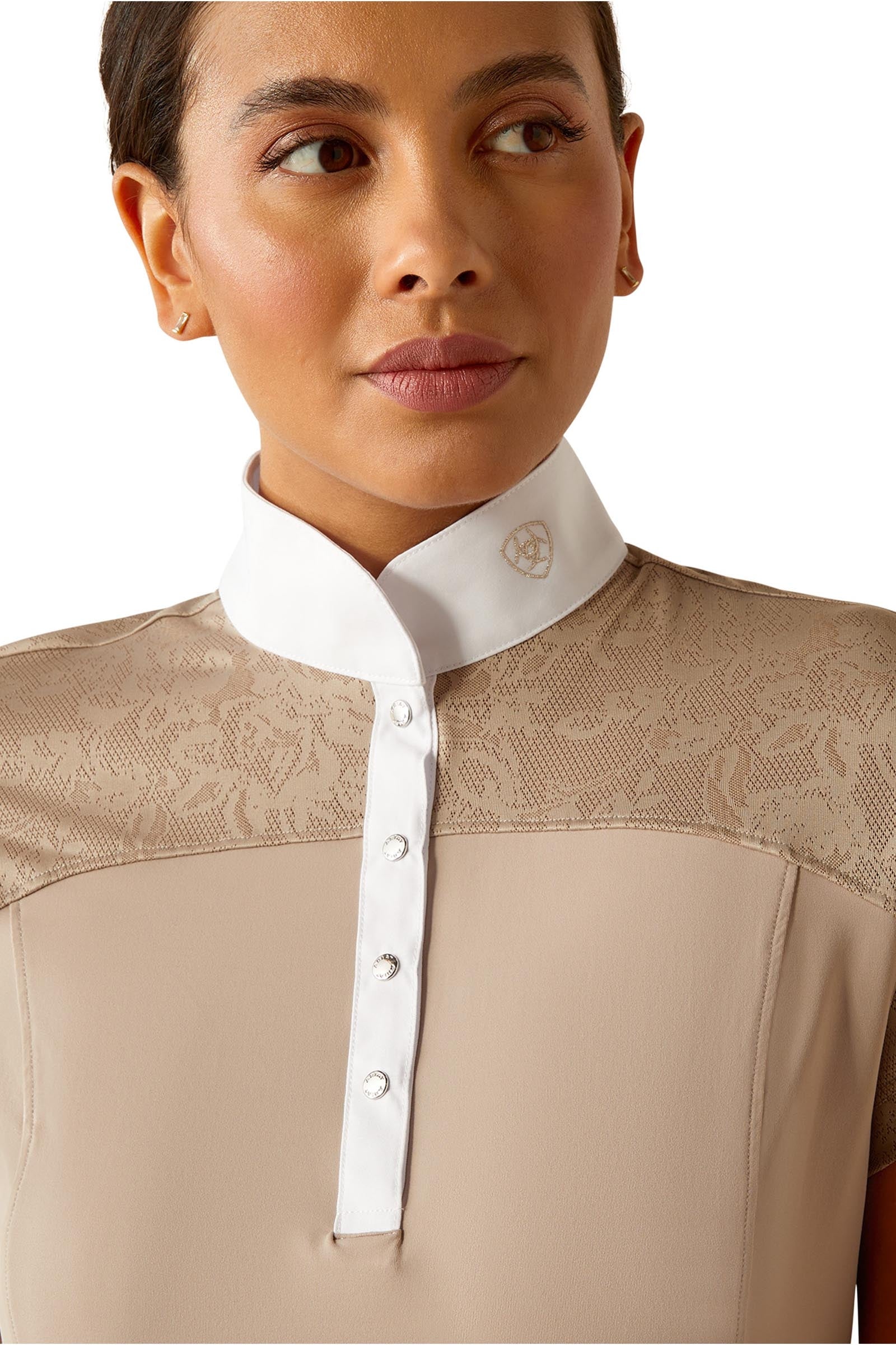 Ariat Bellatrix Women's Short Sleeve Show Shirt Women’s Riding Clothing