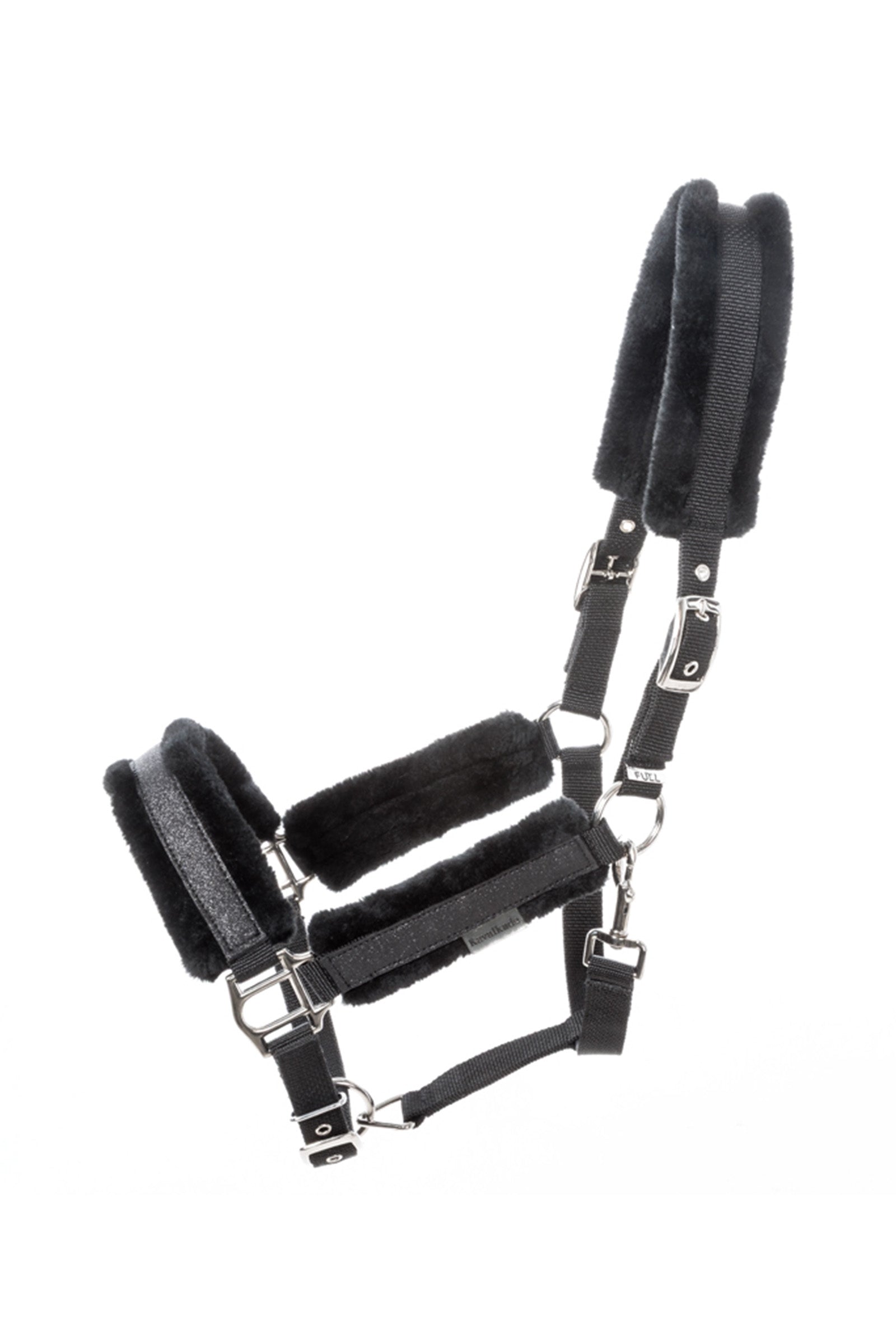 Kavalkade Star Glitter Halter With Faux Fur Halfter & Stricke