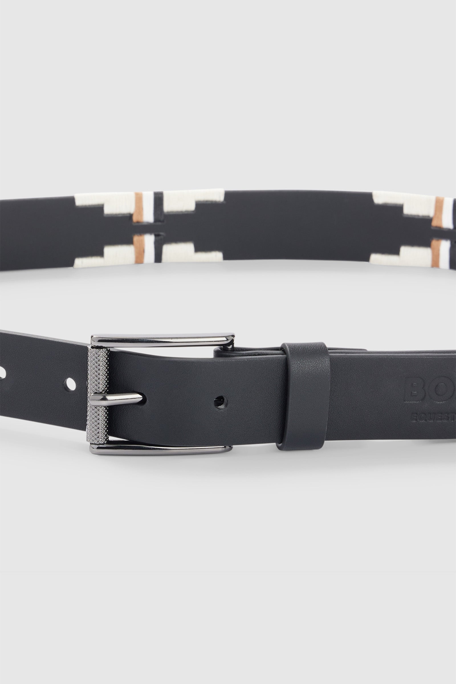 BOSS Equestrian Boss Polo Belt Signature Accessories