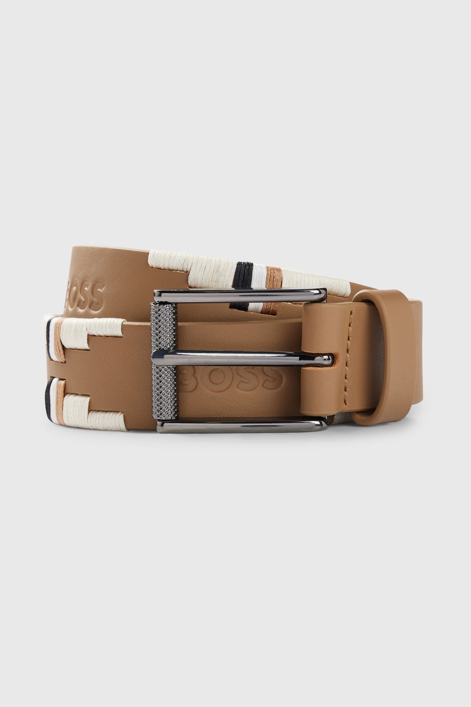 BOSS Equestrian Boss Signature Polo Gürtel Accessoires
