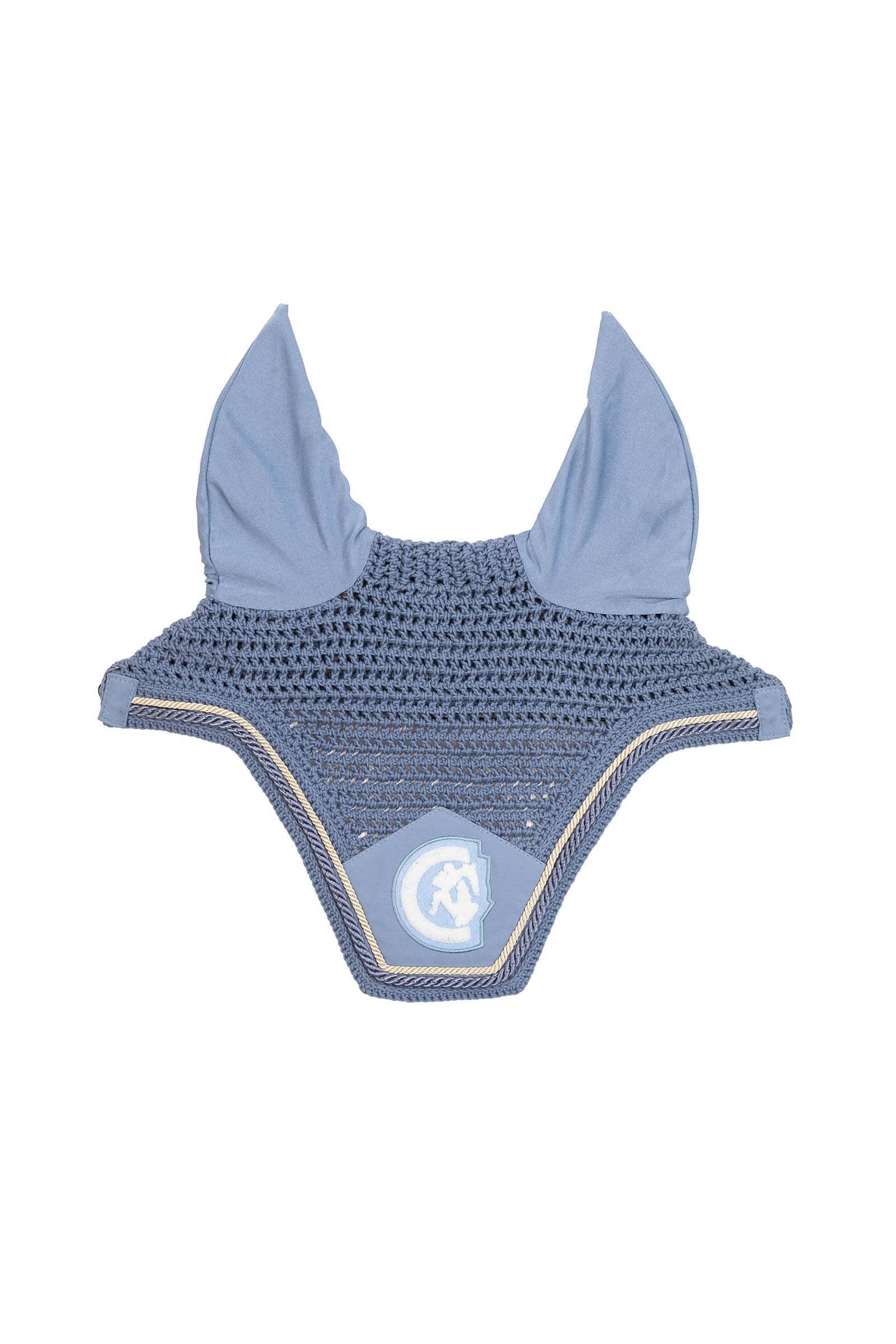 Kentucky Horsewear Fliegenhaube Wellington 3D Logo rope Schabracken