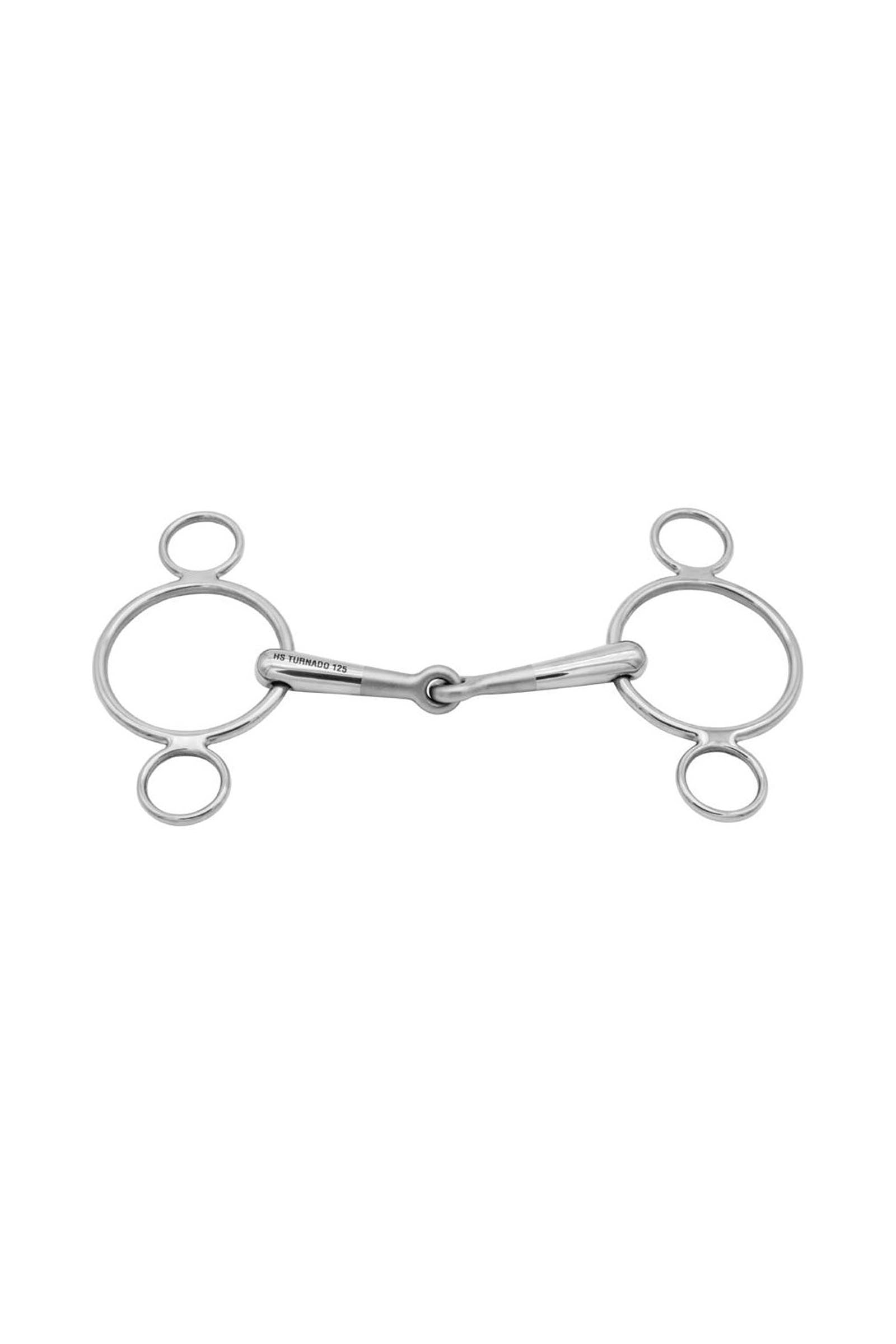 Sprenger Turnado 3-Ring-Gebiss, einfach gebrochen, 16 mm, Edelstahl Gebisse