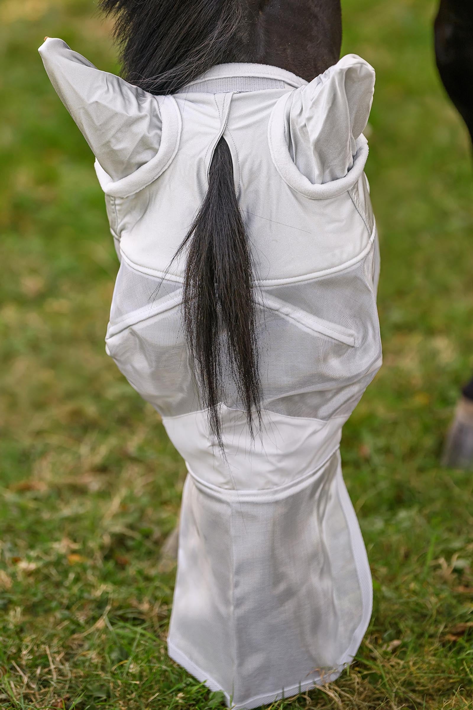 Waldhausen Fly Bonnet With Ears and Nose Extension, UV-Protection Antifly Protection for Horses