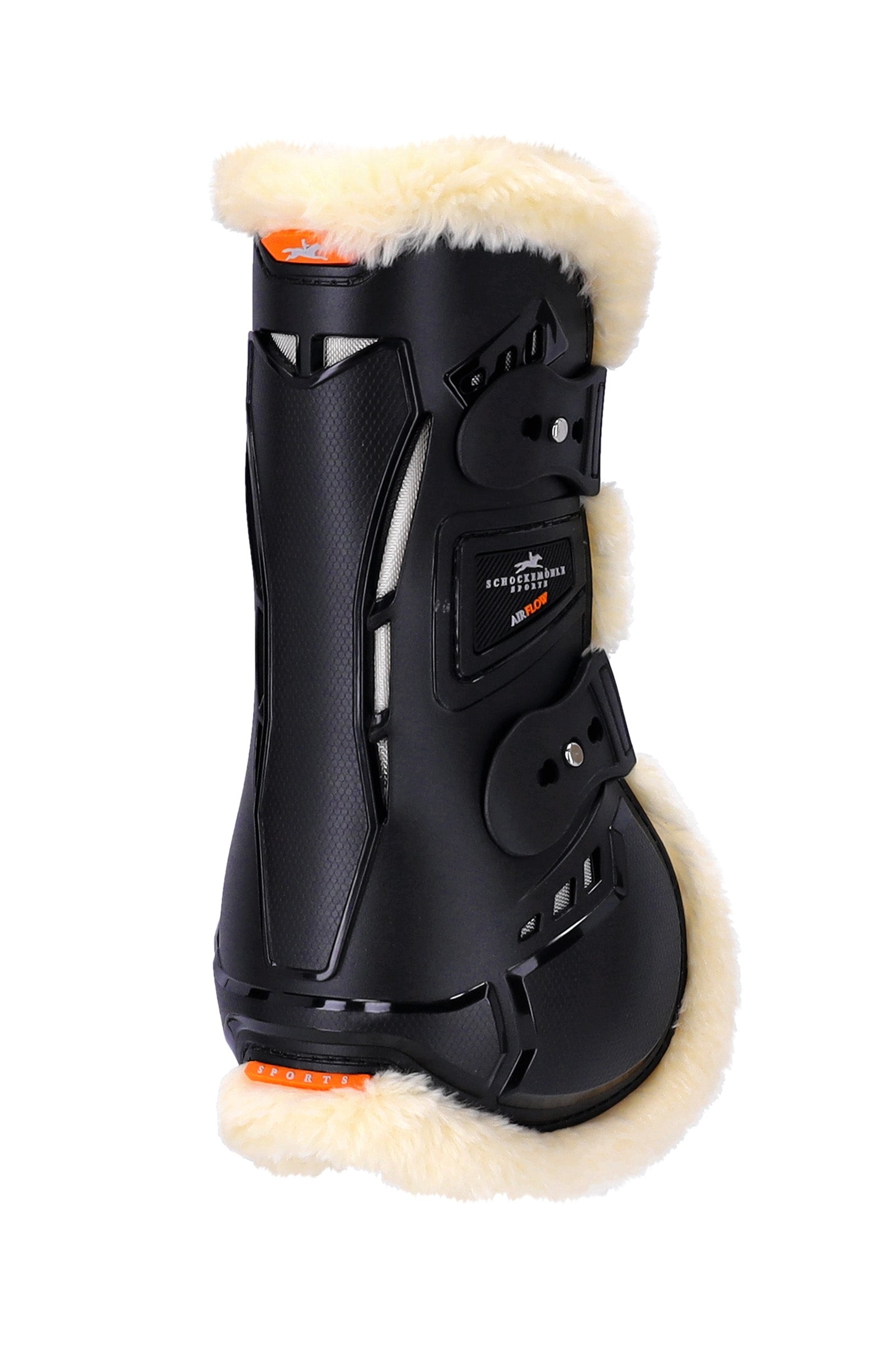 Schockemöhle Sports Air Flow Champion Sehnengamaschen Fell Leg Protection & Hoof Protection for Horses