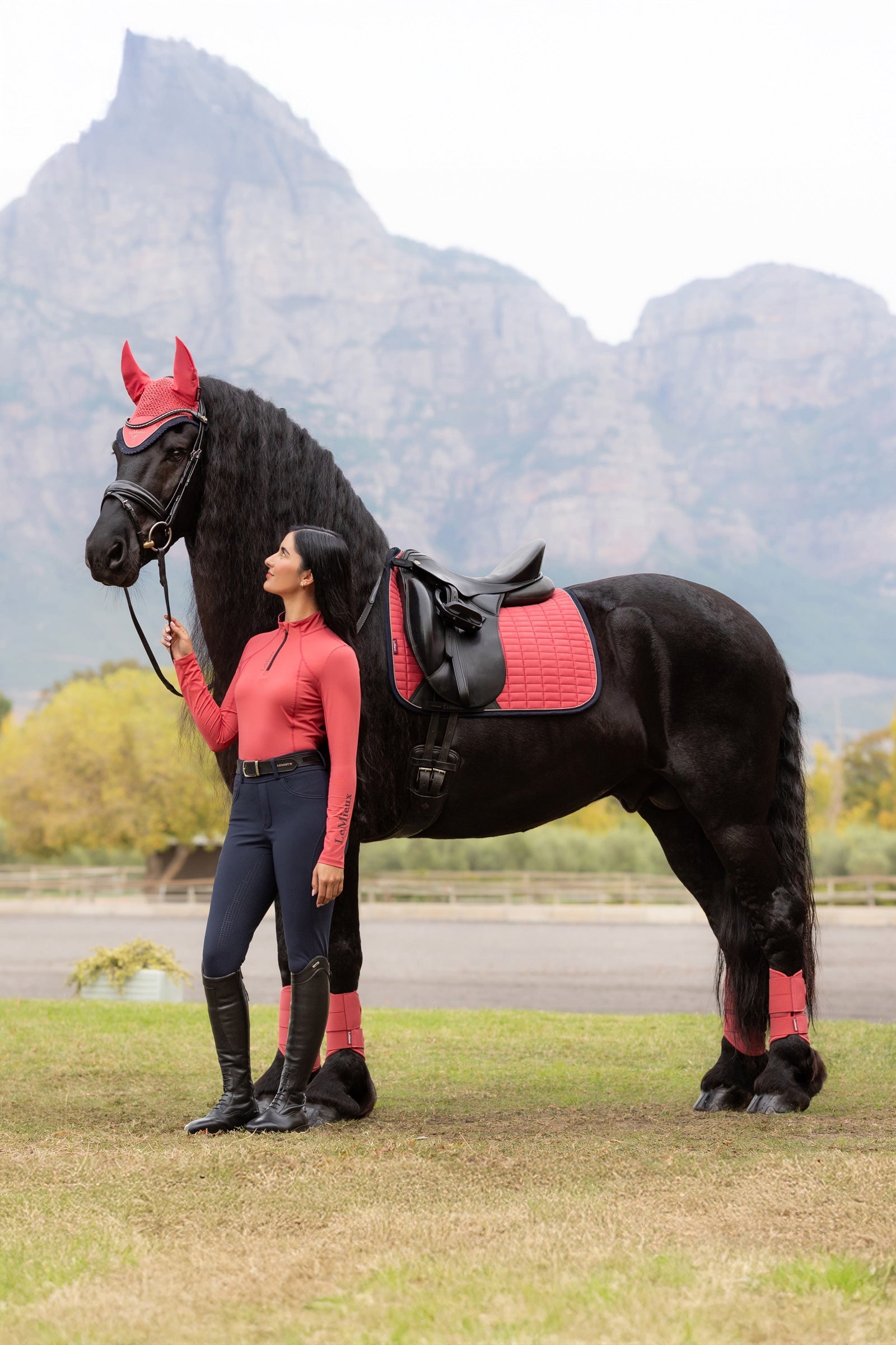 LeMieux Suede Square Dressage Saddle Pad Saddle Pads