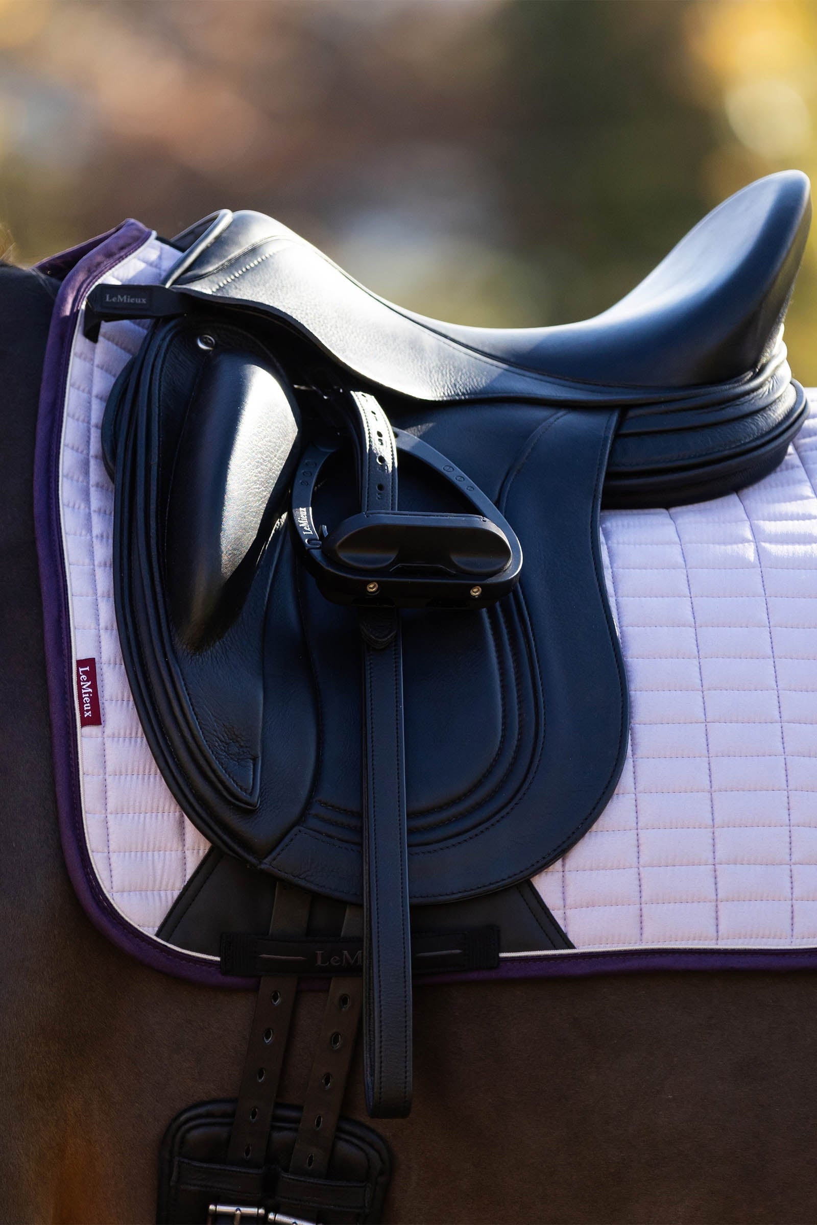 LeMieux Suede Square Dressage Saddle Pad Saddle Pads