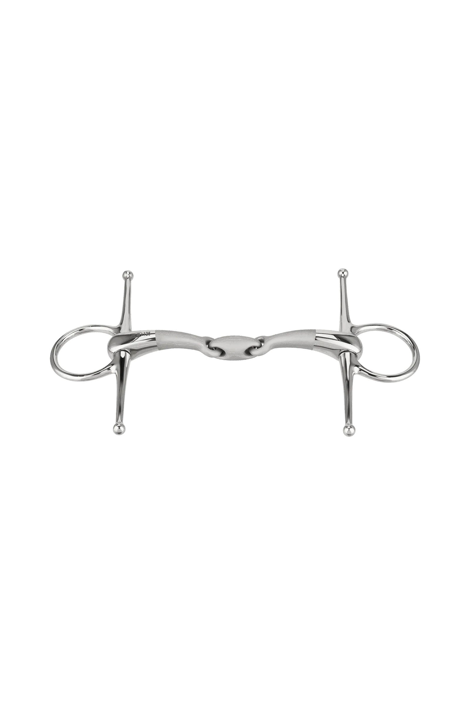 Sprenger Satinox Schenkeltrense, doppelt gebrochen, 14 mm, Edelstahl Gebisse