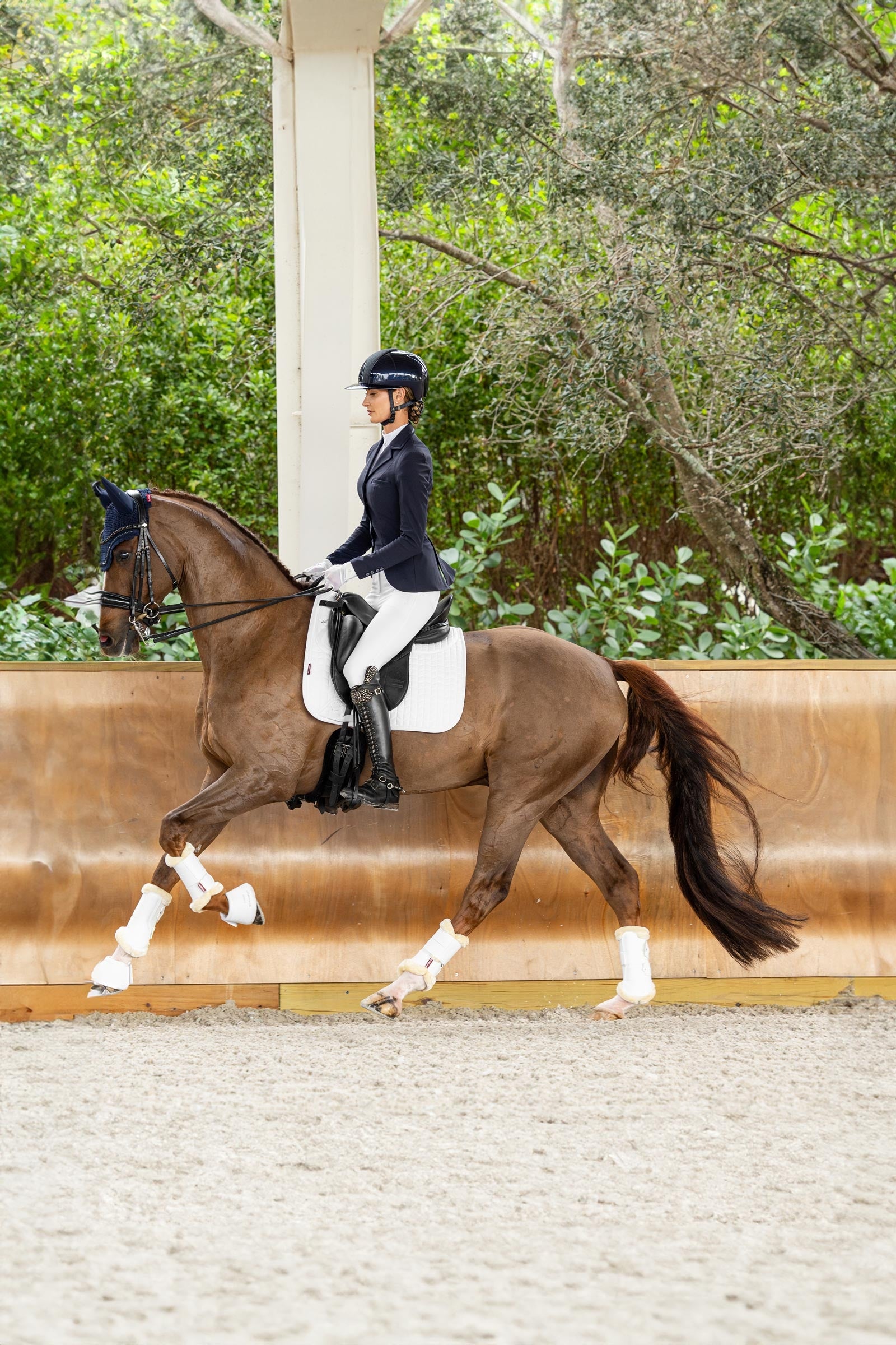 LeMieux Prosorb Plain 2 Pocket DR Square Saddle Pads