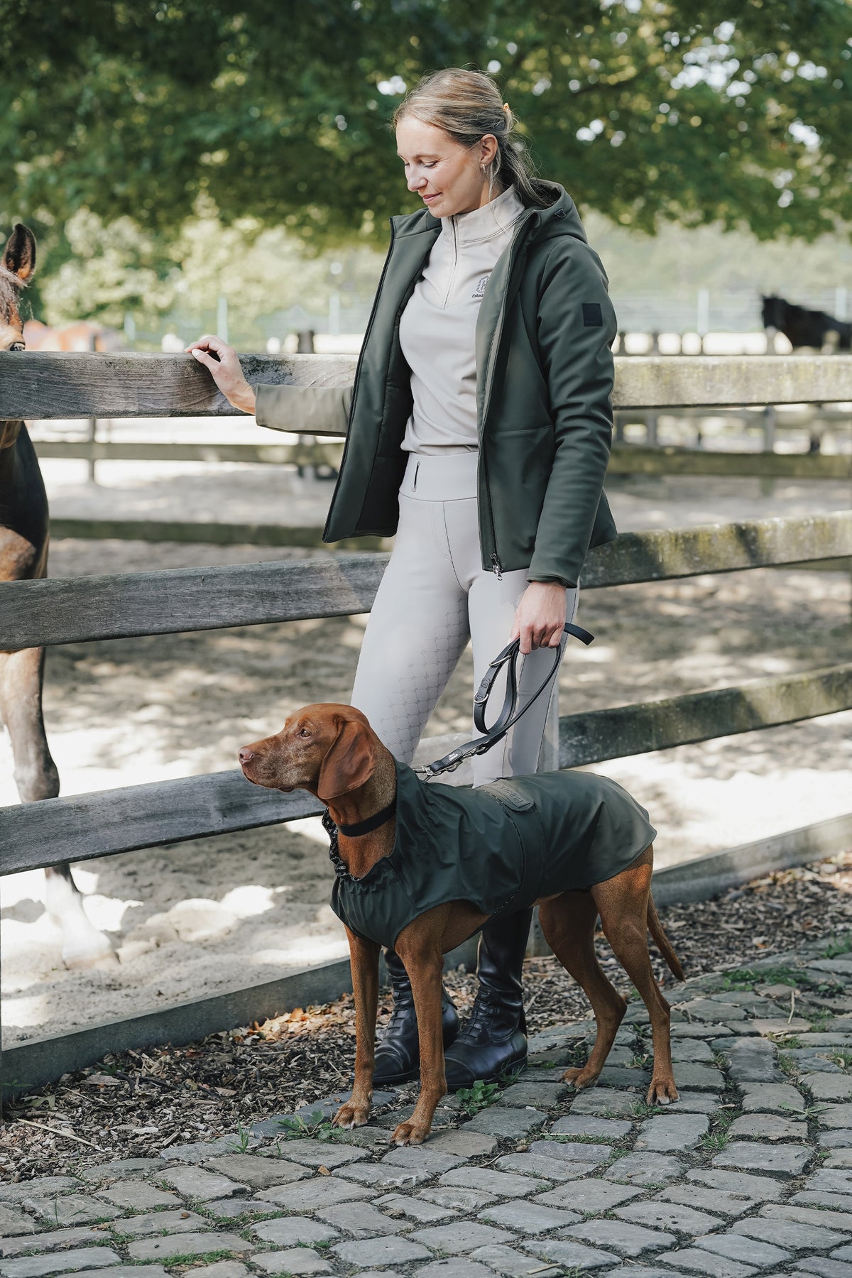 Eskadron Hunter x ESKADRON RAINSHIELD Dog Raincoat Dog Accesories