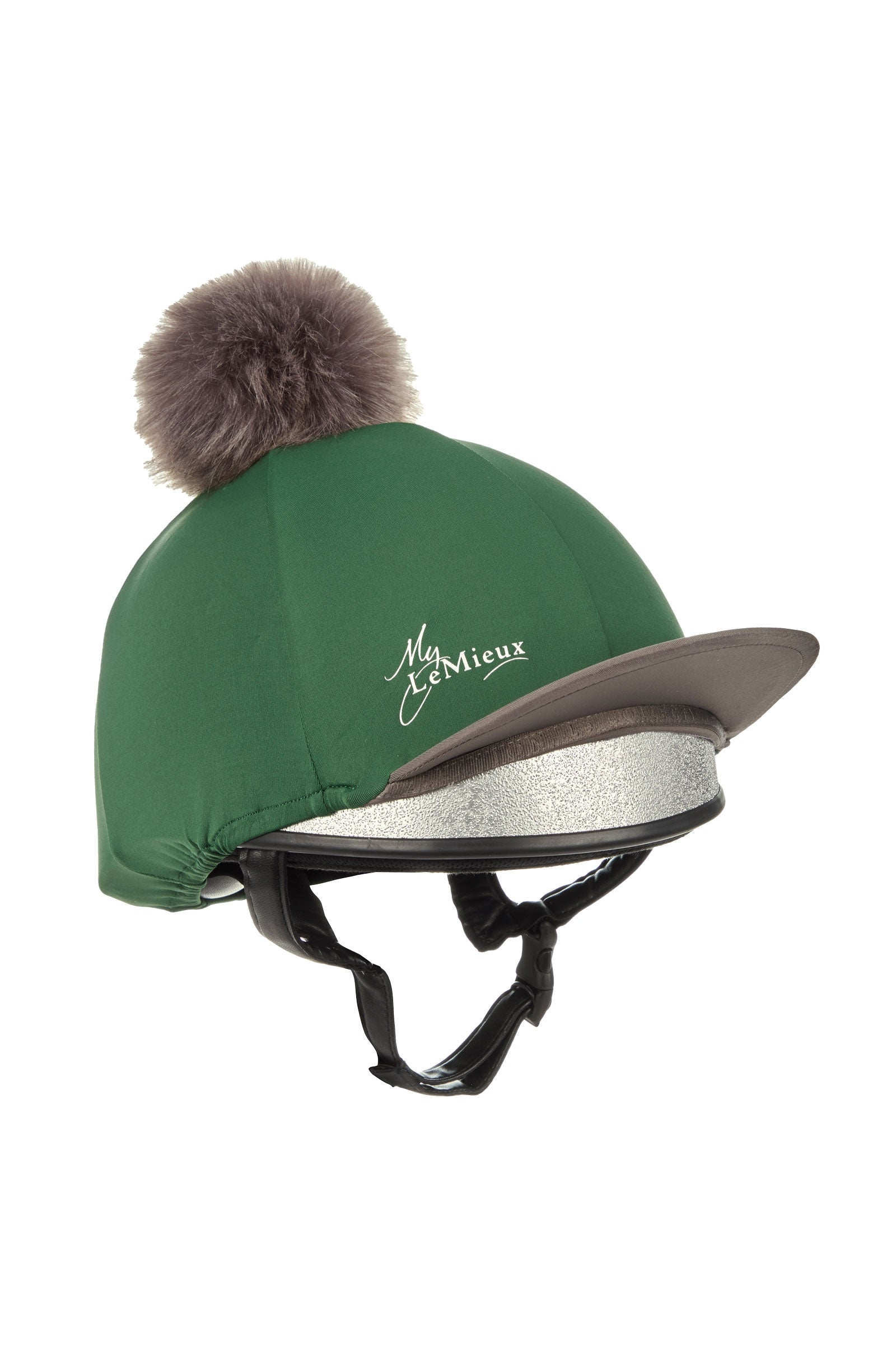 LeMieux Pom Pom Silk Helmet Cover Safety Equipment