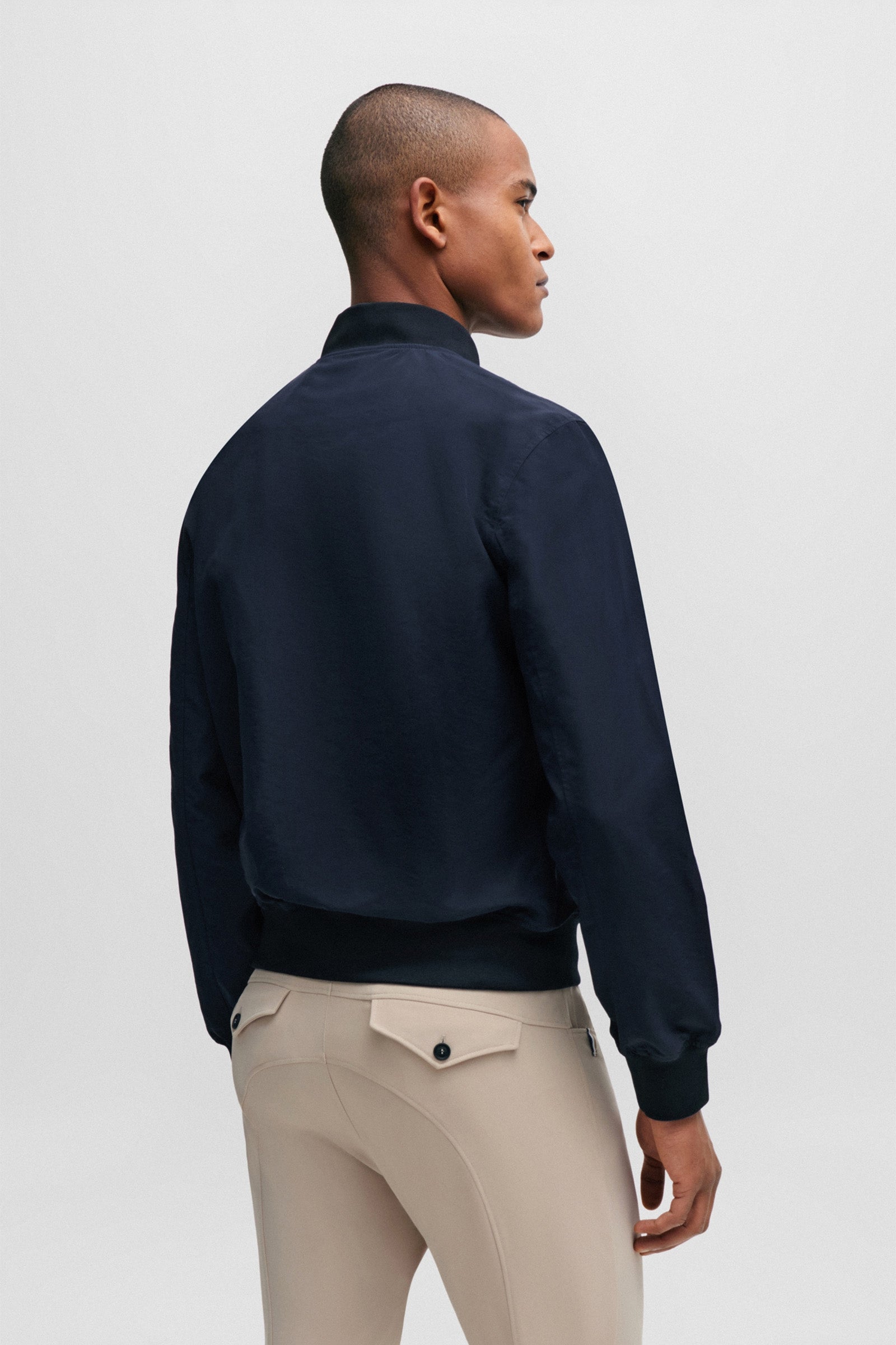 Boss Steve Pilot Bomber Jacket Mens Riding Clothing