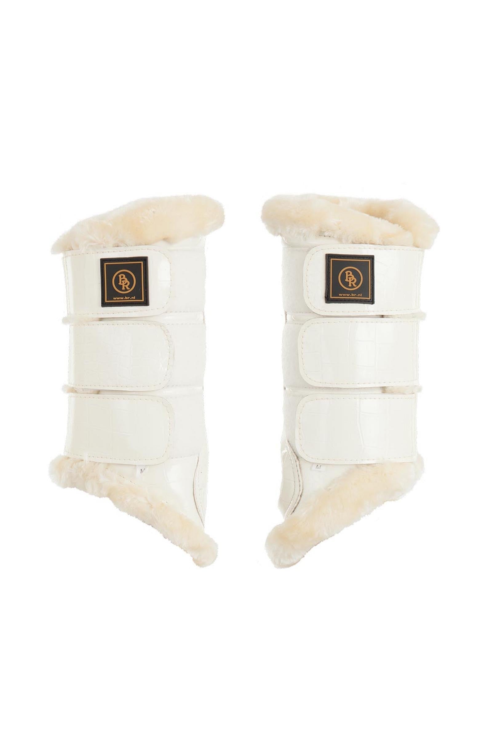 BR Majestic Gamaschen aus Kunst-Lackleder Leg Protection & Hoof Protection for Horses