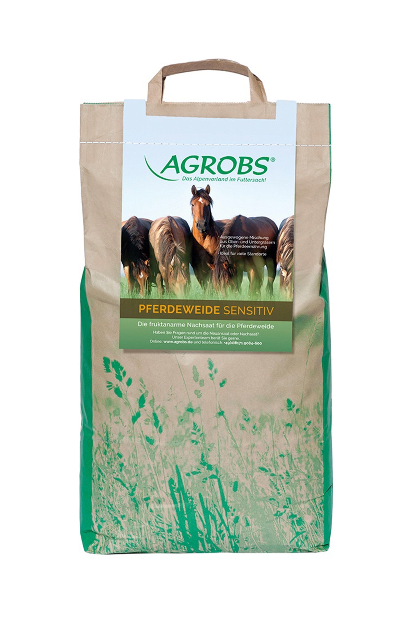 Agrobs Pferdeweide Sensitiv Nachsaat 10kg Weidezaun